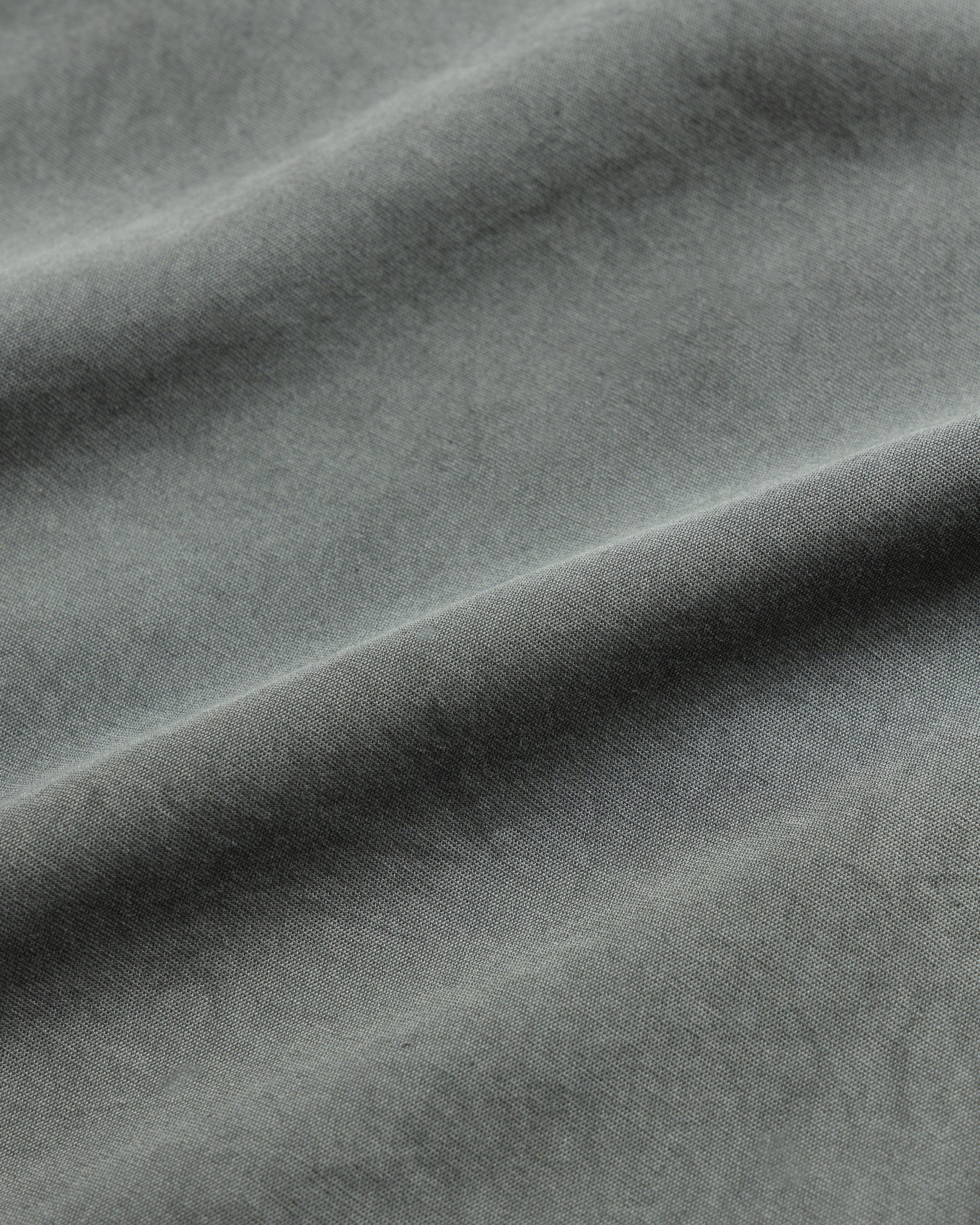 ALBERTO "PER LAVORO" SHIRT - FOLIAGE PIECE DYED SUVIN COTTON - Image 6