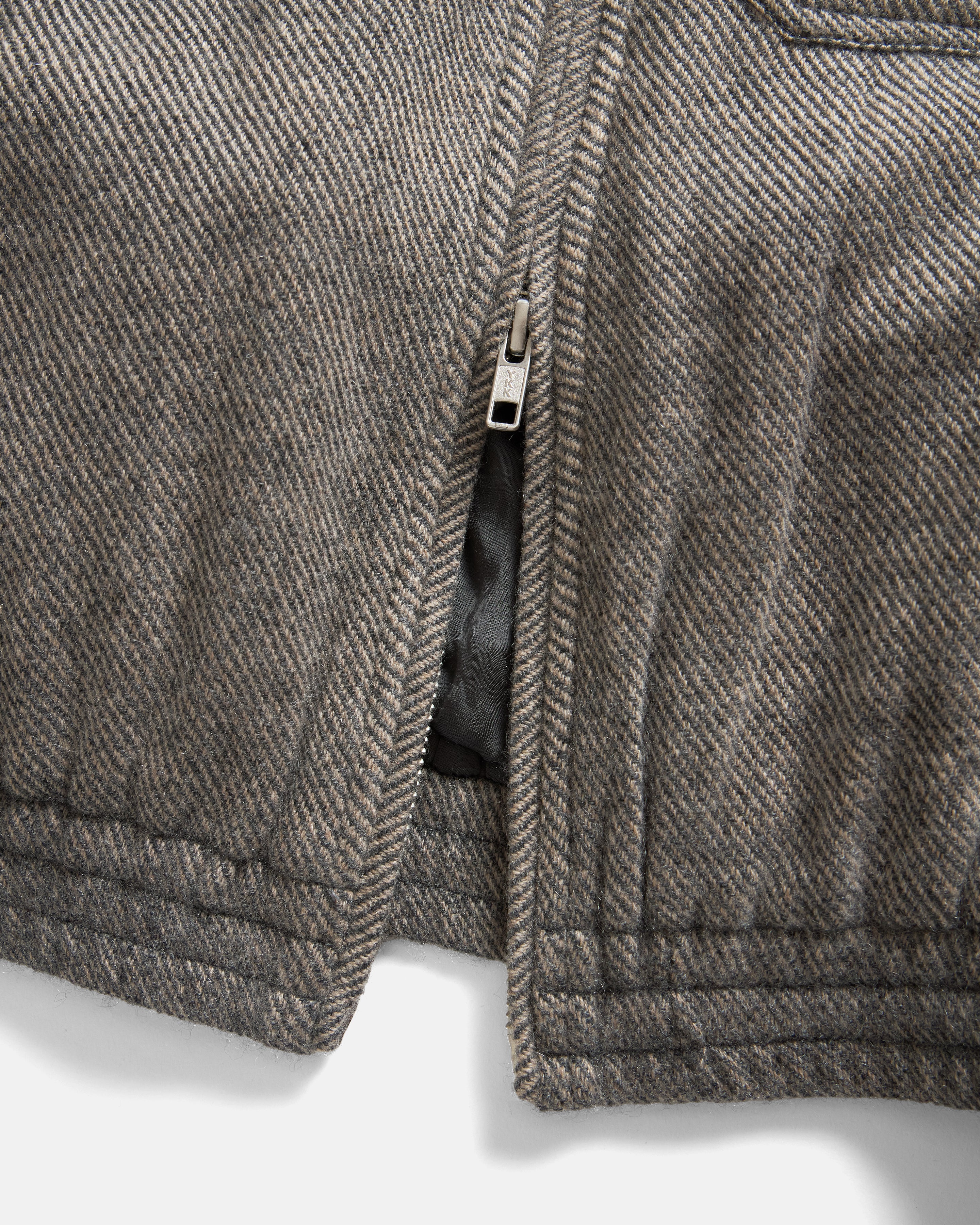 ALE FULL-ZIP BLOUSON - TUSSAR CASHMERE TWILL - Image 4