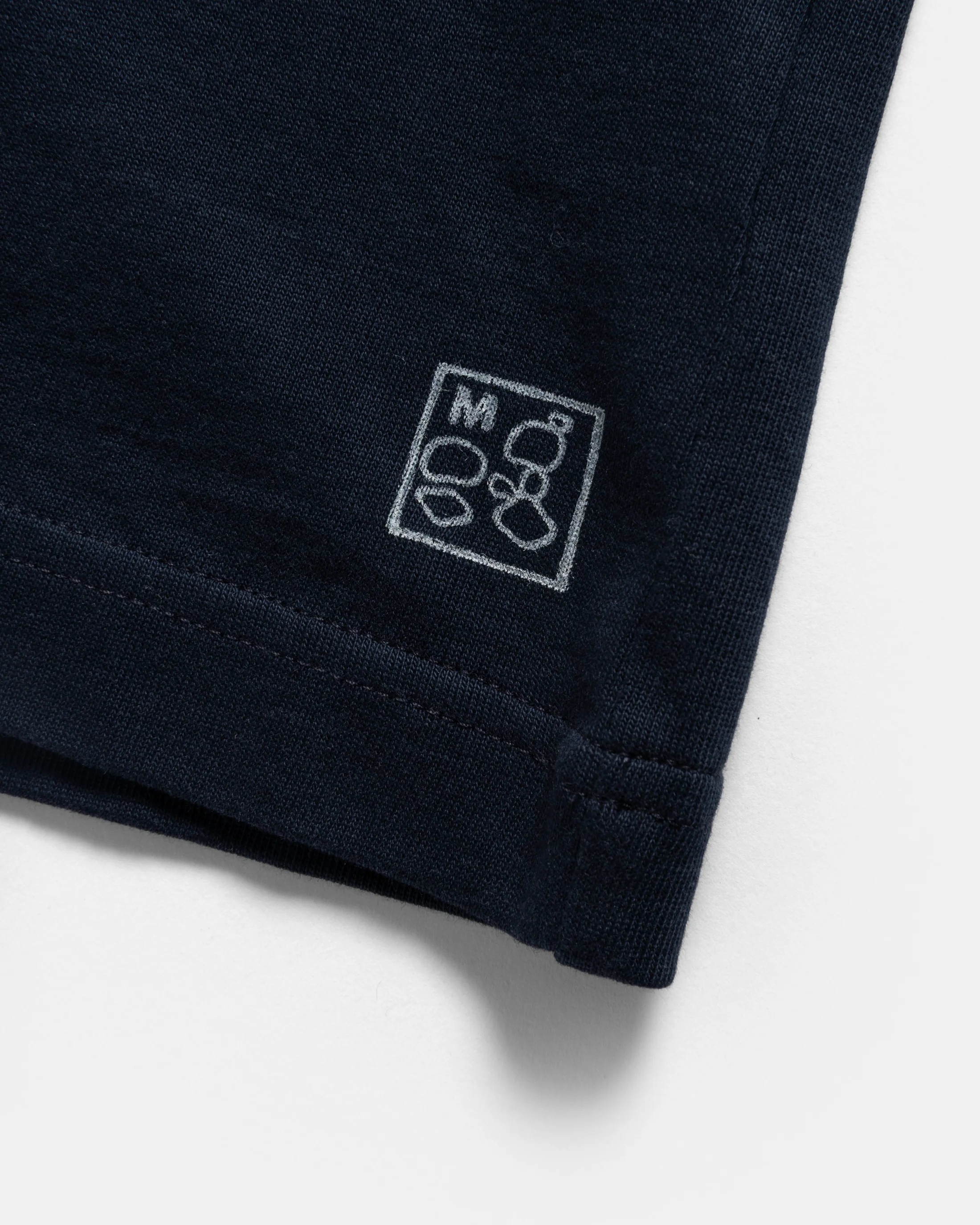 ALY TEE - MIDNIGHT NAVY 7.75 oz. ALL SEASON COTTON JERSEY - Image 3