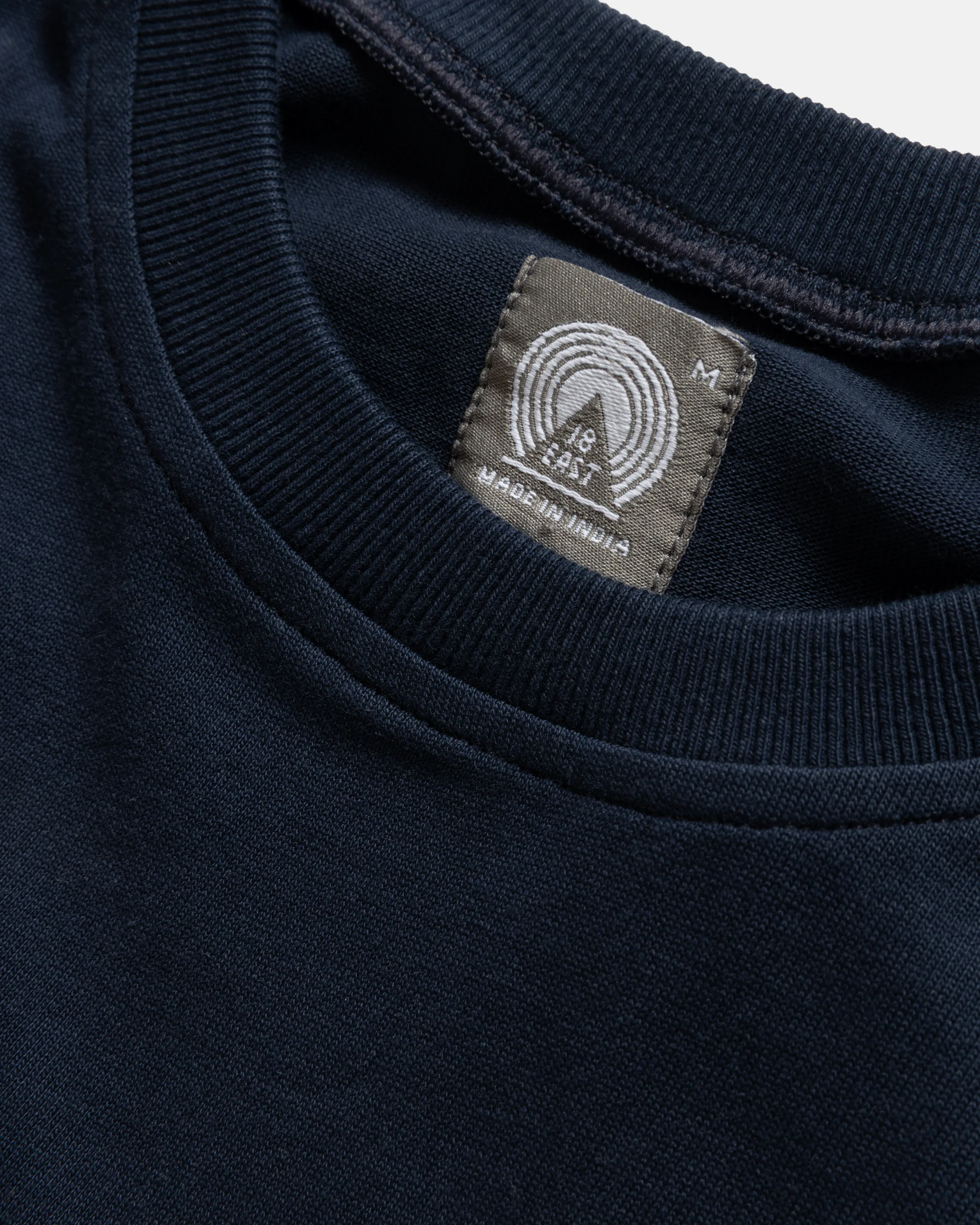 ALY TEE - MIDNIGHT NAVY 7.75 oz. ALL SEASON COTTON JERSEY - Image 5