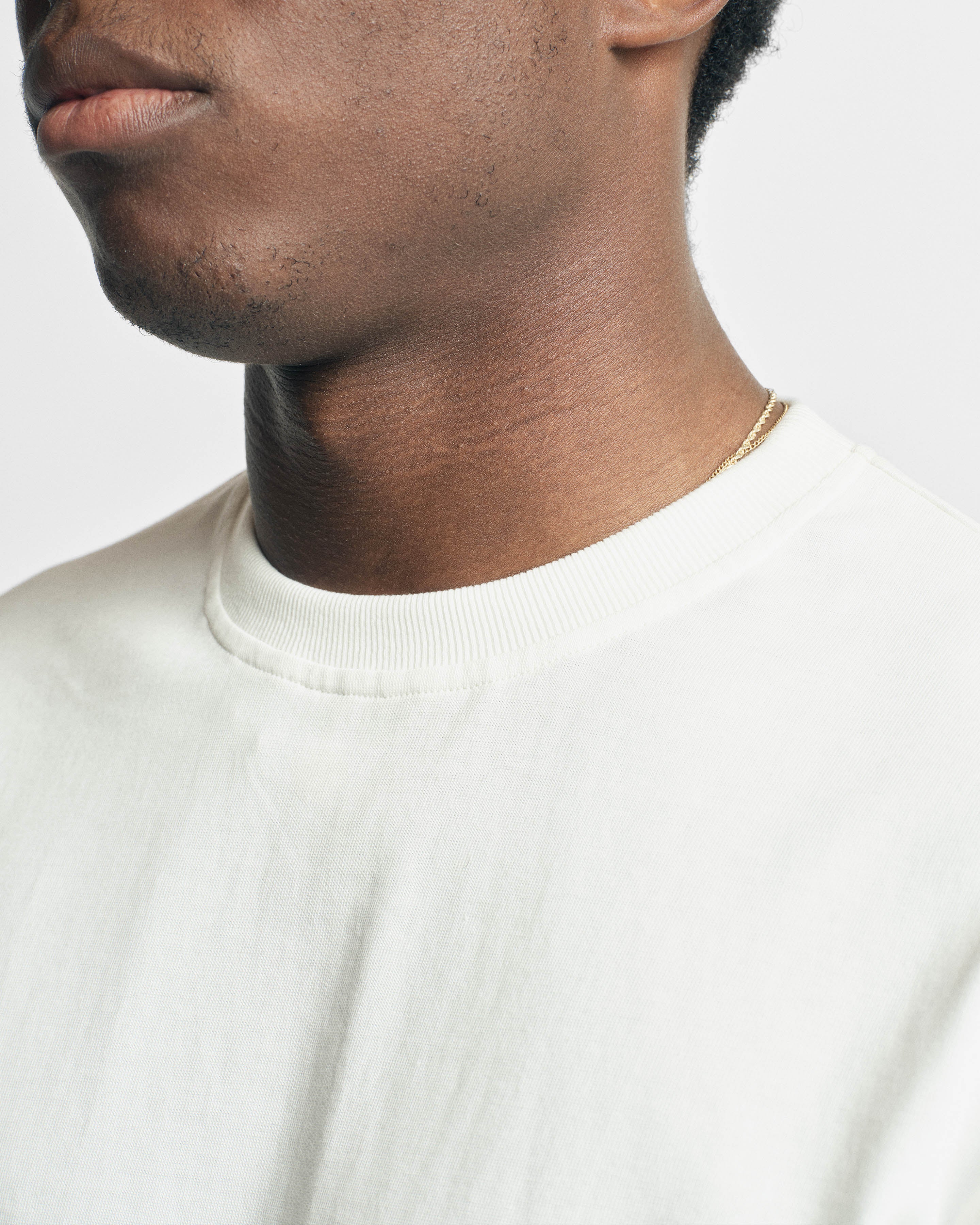 ALY TEE - WHITE 7.75 oz. ALL SEASON COTTON JERSEY - Image 6