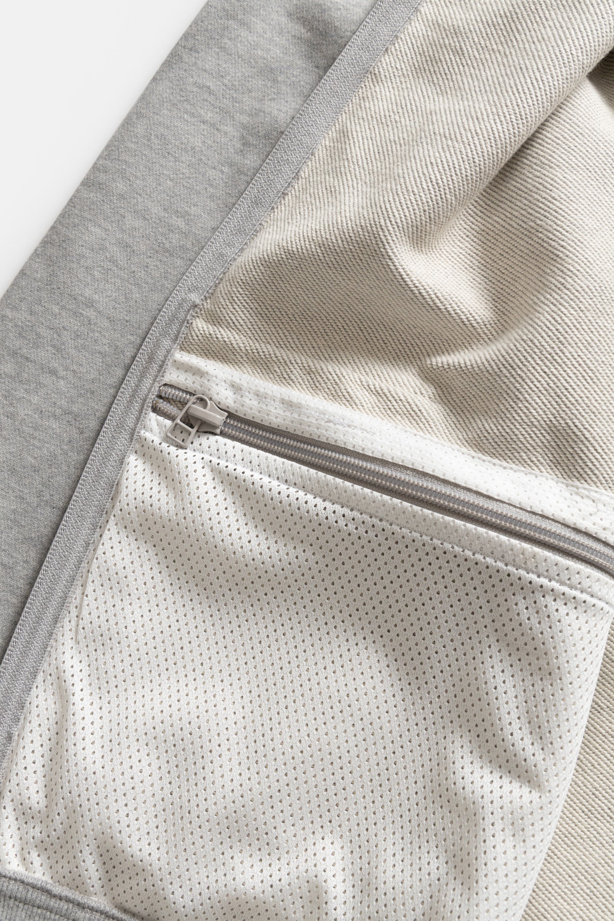 ARROTT FULLZIP SWEATSHIRT - PRACTICE HEATHER 19oz. ALL COTTON LOOPBACK TERRY FLEECE - Image 4
