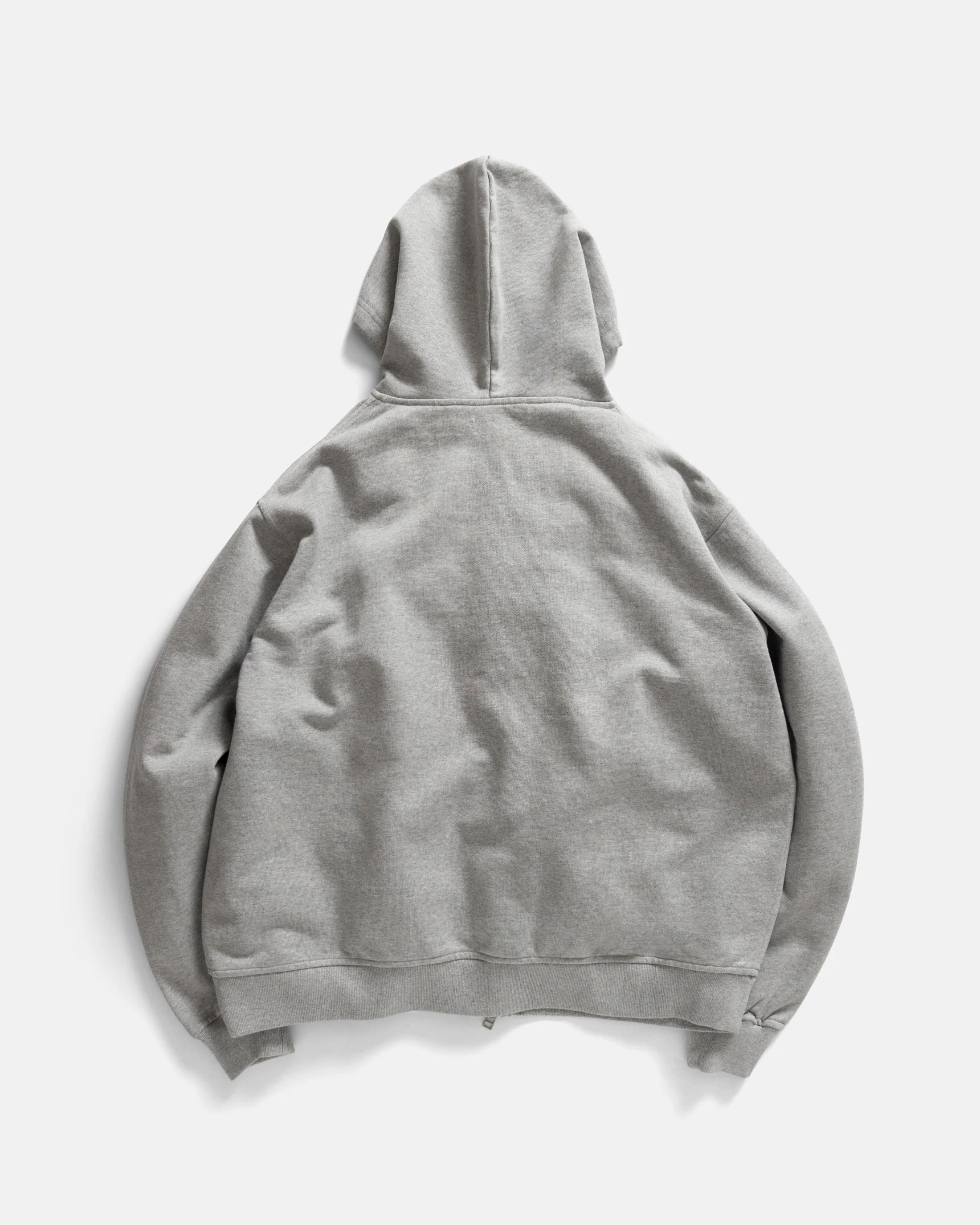 ARROTT FULLZIP SWEATSHIRT - PRACTICE HEATHER 19oz. ALL COTTON LOOPBACK TERRY FLEECE - Image 7