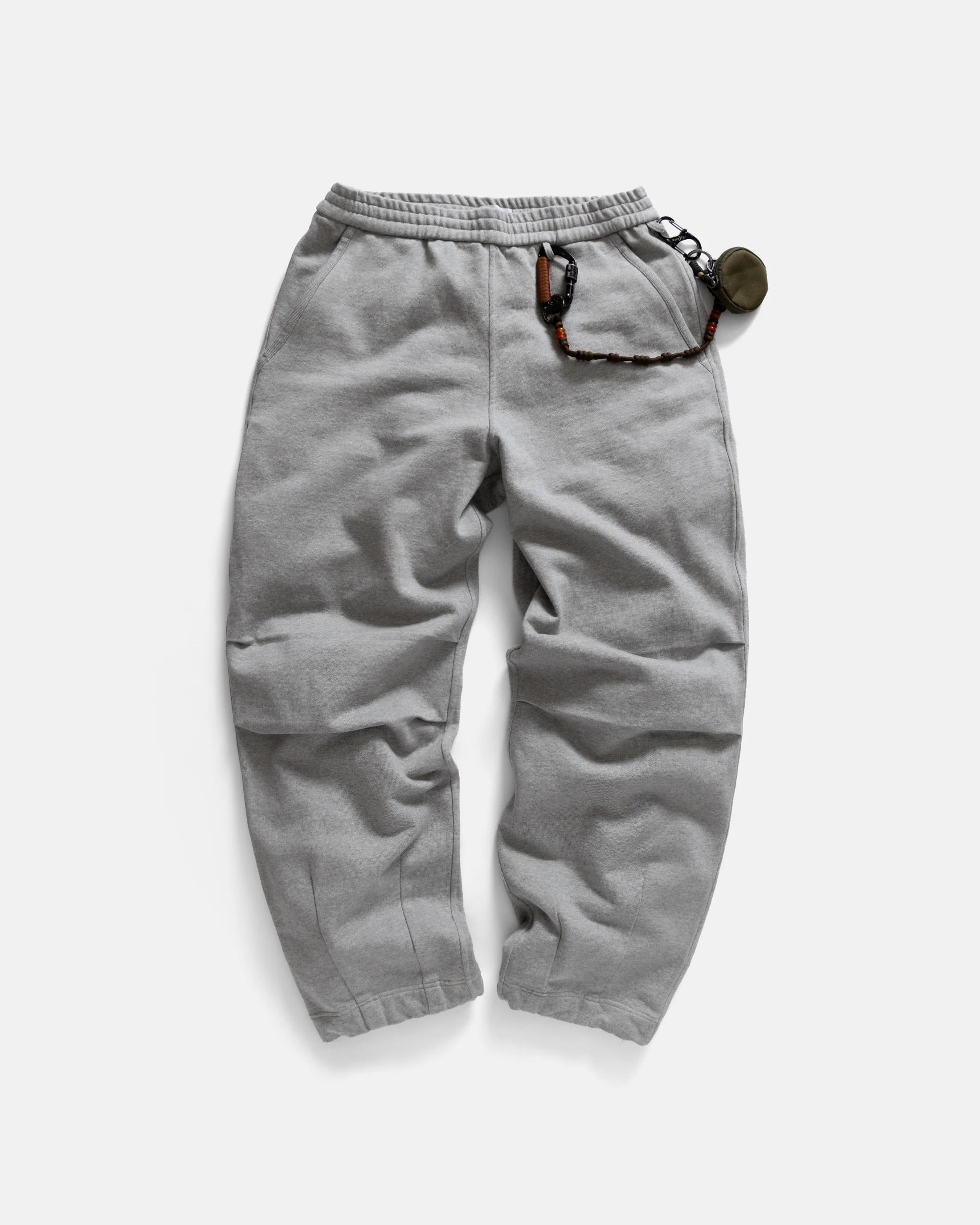 ARROTT SWEATPANT - PRACTICE HEATHER 19oz. ALL COTTON LOOPBACK TERRY FLEECE - Image 7