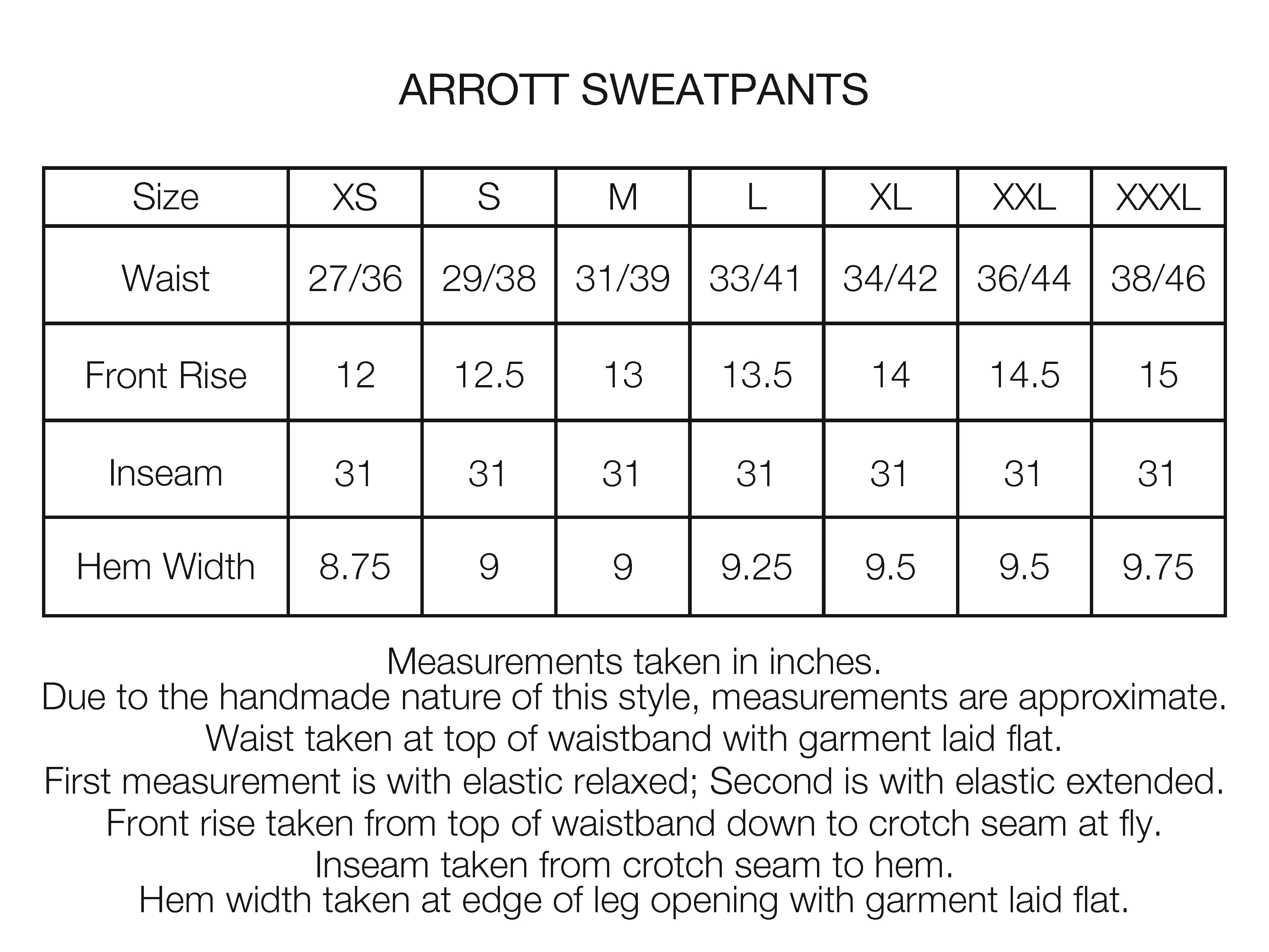 ARROTT SWEATPANT - PRACTICE HEATHER 19oz. ALL COTTON LOOPBACK TERRY FLEECE - Image 9
