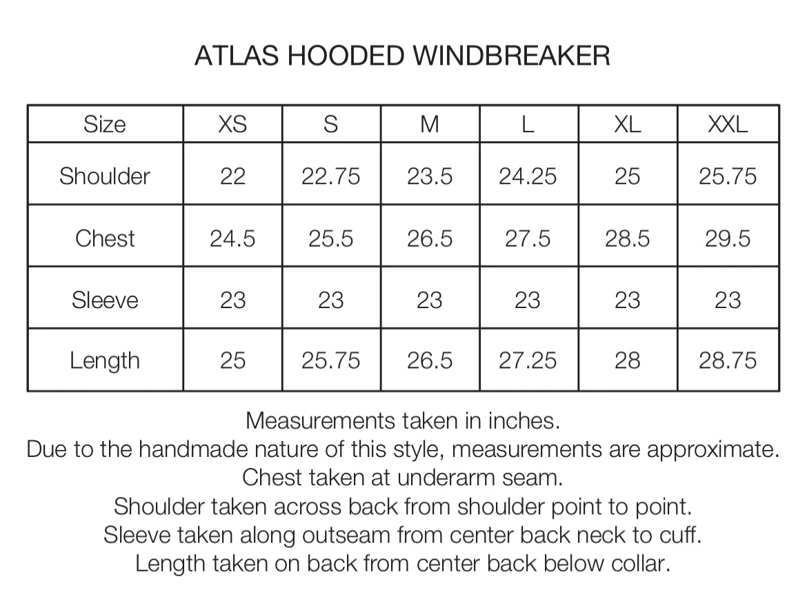 ATLAS HOODED WINDBREAKER - MIDNIGHT COTTON SEERSUCKER - Image 9