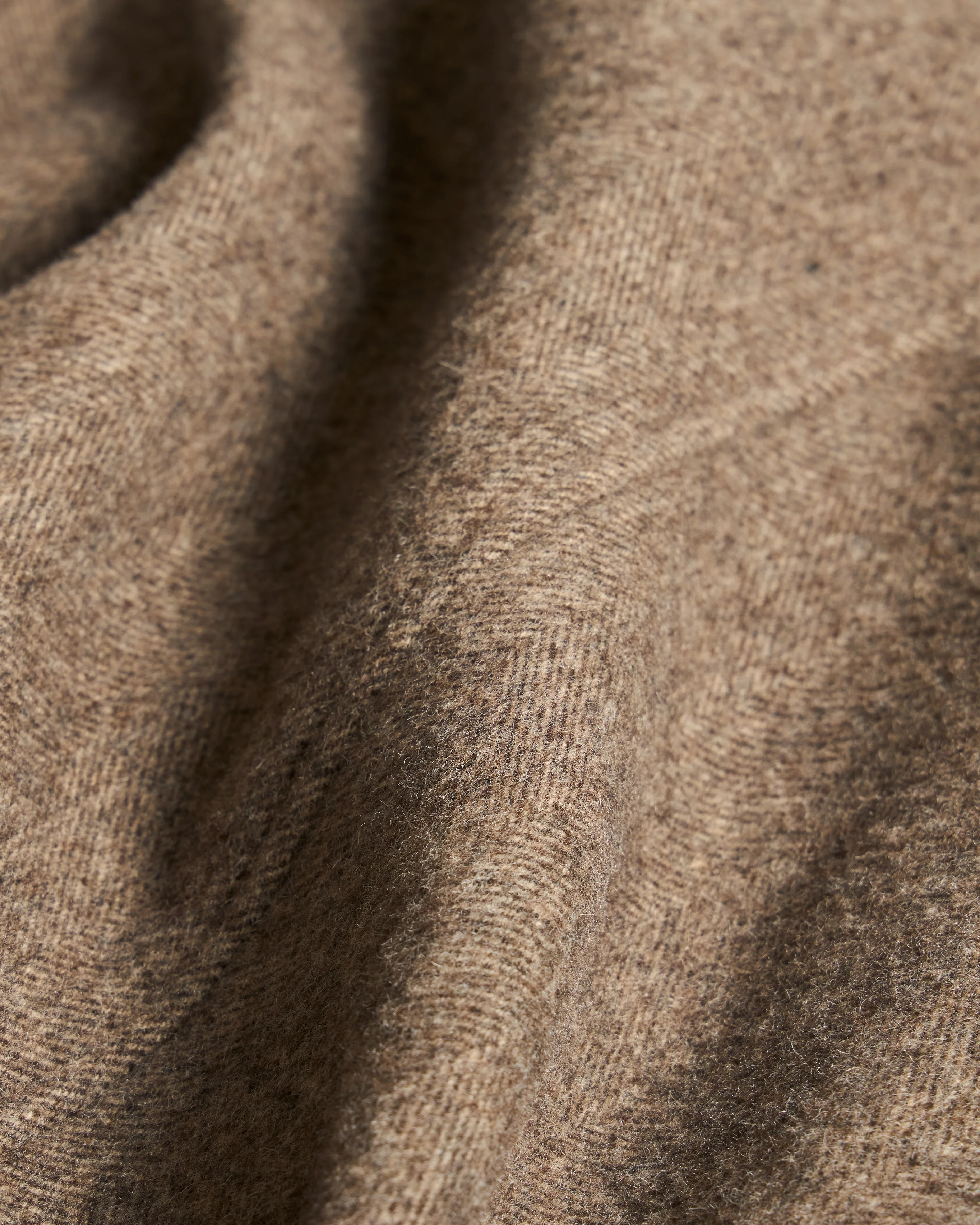 BELTED BRIDGE COAT - BRUSHED WOOLEN HERRINGBONE - Image 11