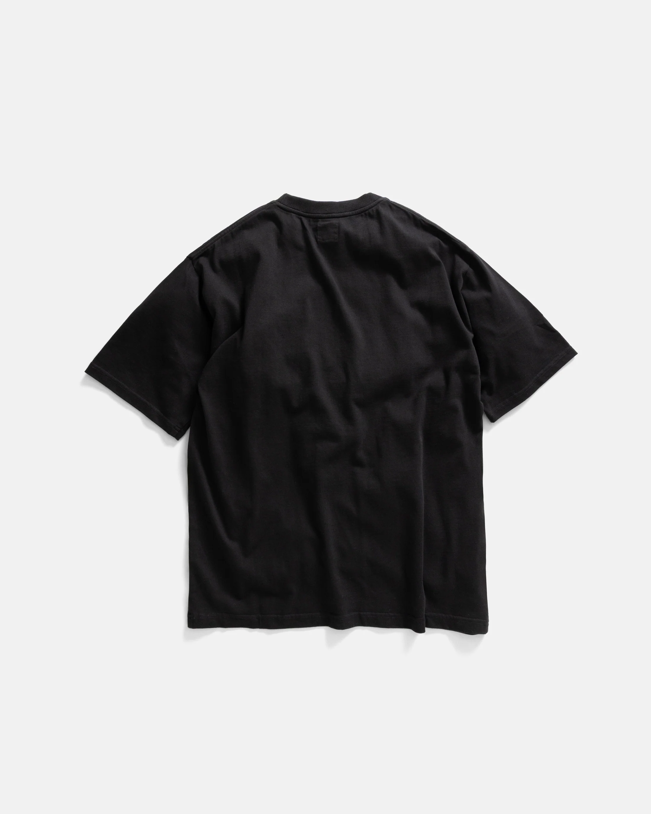 HIBISCUS EMBROIDERED ALY TEE - BLACK 7.75 oz. ALL SEASON COTTON JERSEY - Image 3