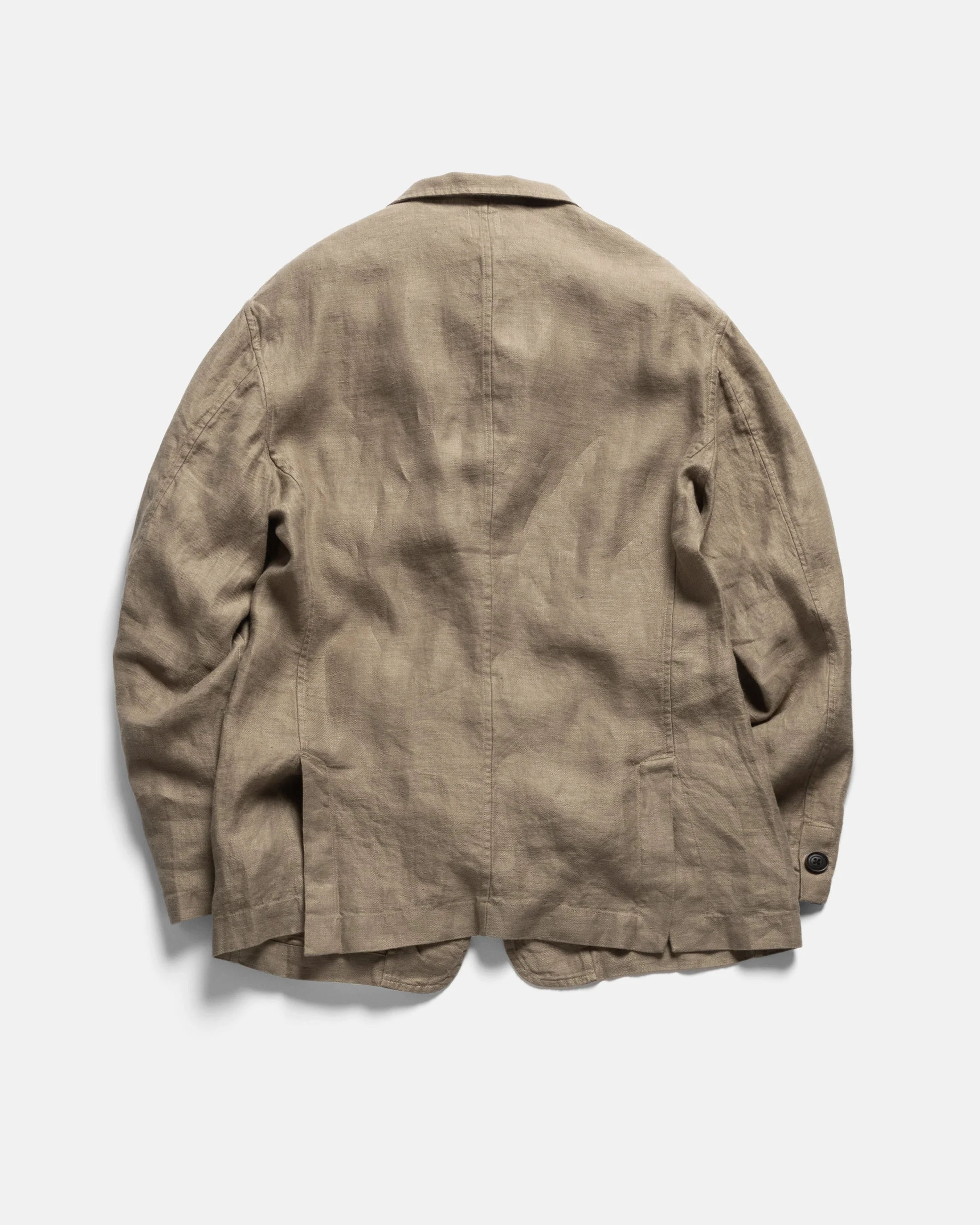 BRERA SINGLE BREASTED BLAZER - FALLEN ROCK LINEN TWILL - Image 5