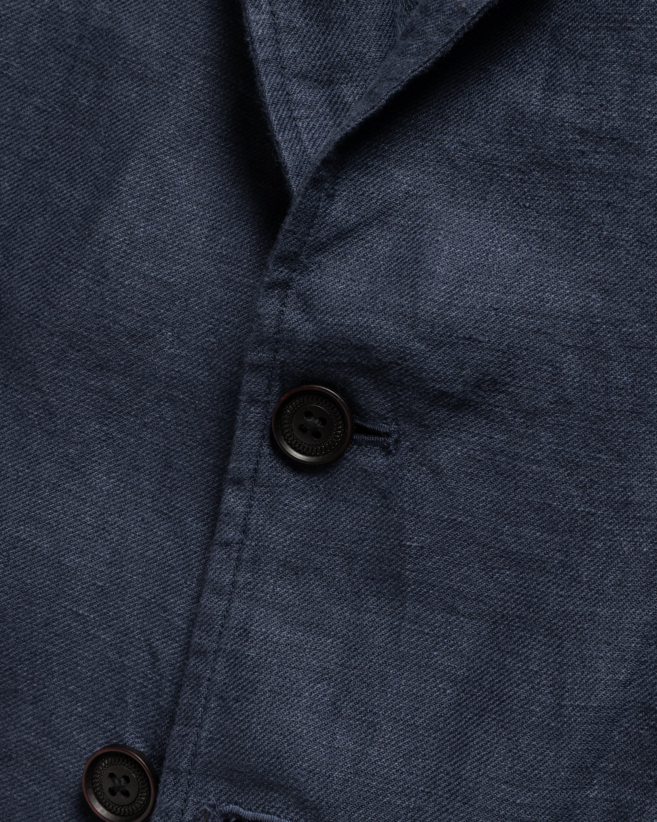 BRERA SINGLE BREASTED BLAZER - NAVY LINEN TWILL - Image 3