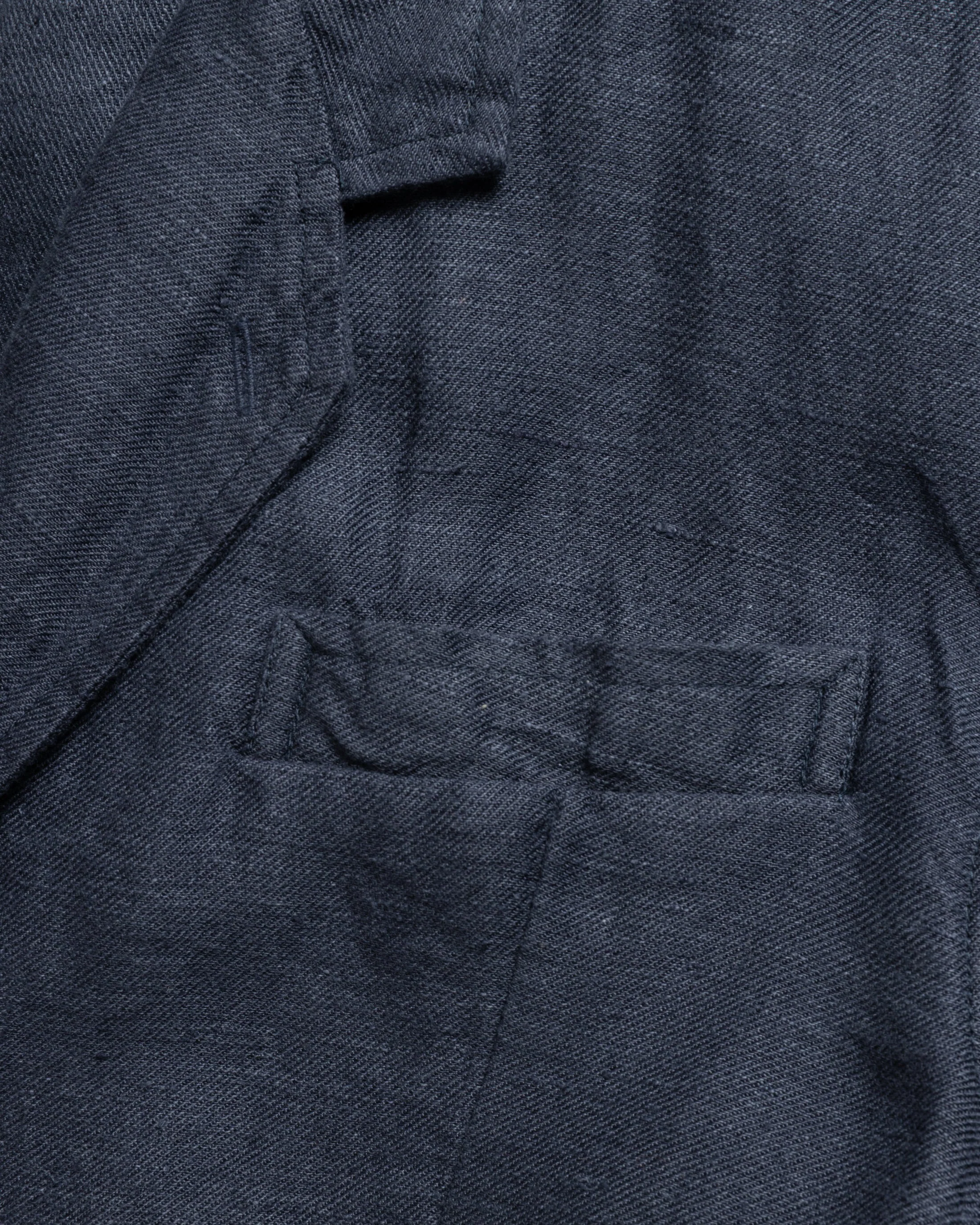BRERA SINGLE BREASTED BLAZER - NAVY LINEN TWILL - Image 5