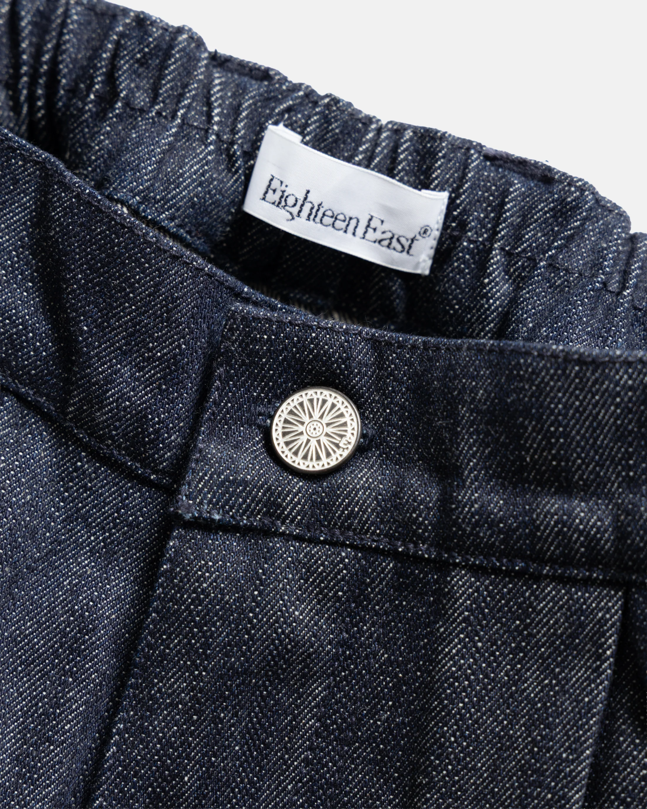 CALISTO DOUBLE PLEATED BIG JEANS - 13 oz. RAW DENIM - Image 3