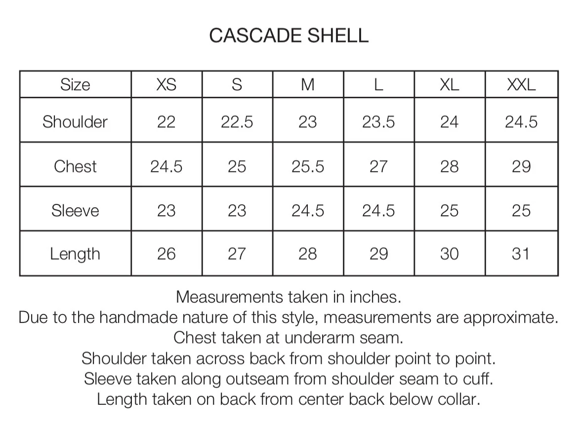 CASCADE OUTDOOR PROTECTION SYSTEM HOODED SHELL - BLACK WATER-REPELLENT 3L BONDED MEMBRANE - Image 10