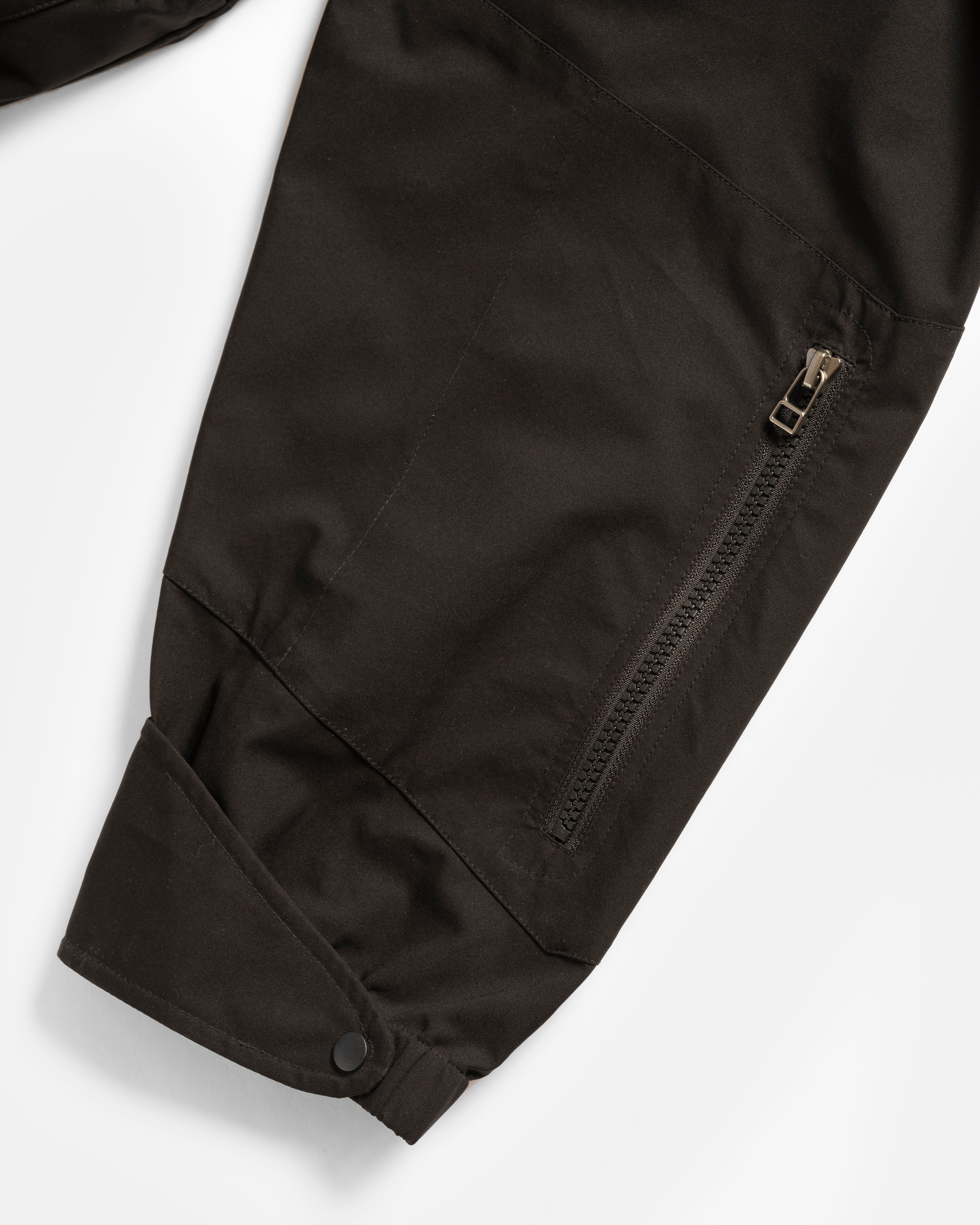 CASCADE OUTDOOR PROTECTION SYSTEM HOODED SHELL - BLACK WATER-REPELLENT 3L BONDED MEMBRANE - Image 6