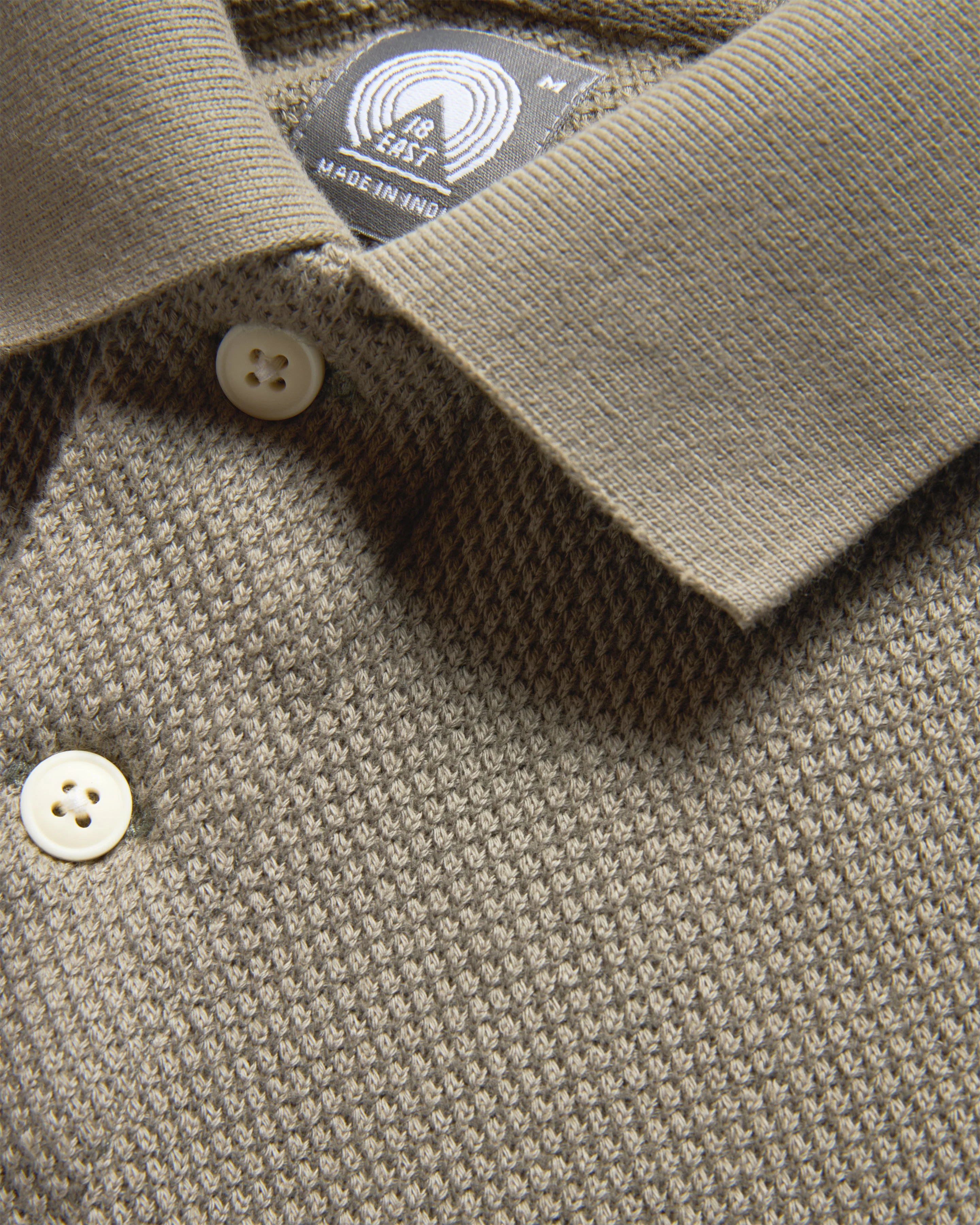 COTTAGE SS GIANT POLO - AGED SAGE COTTON PIQUE - Image 11