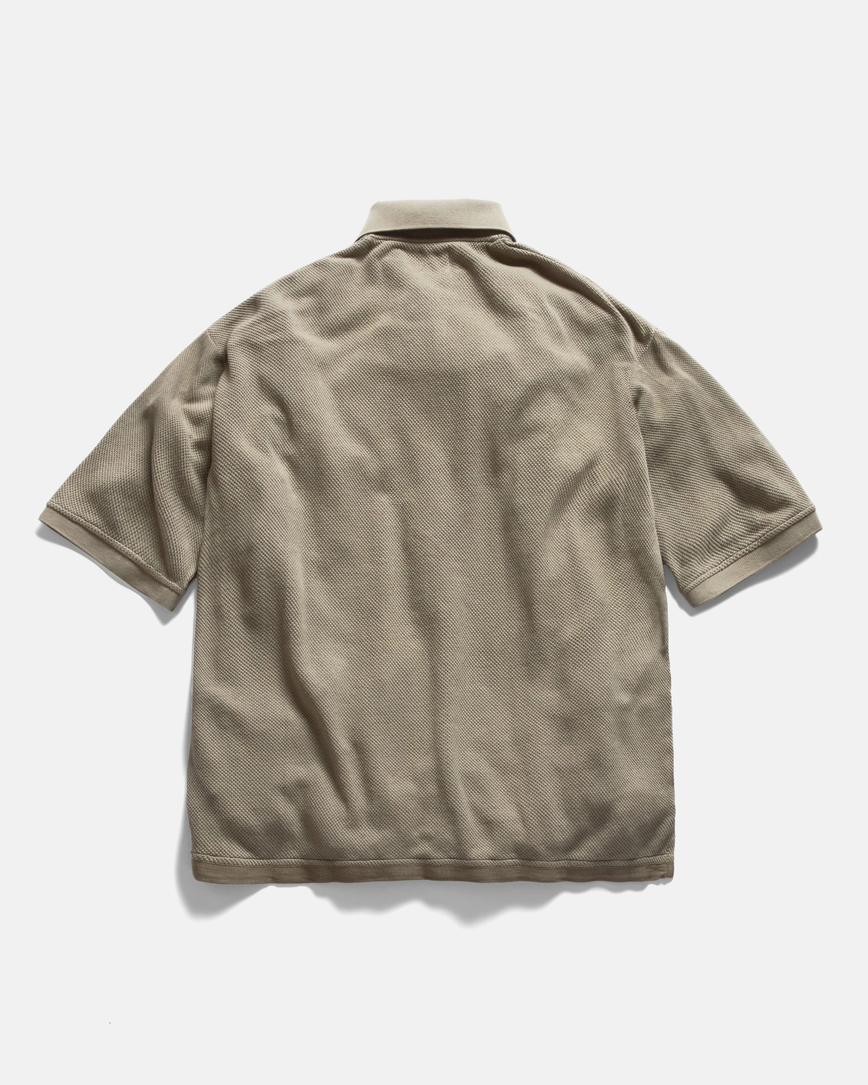 COTTAGE SS GIANT POLO - AGED SAGE COTTON PIQUE - Image 7