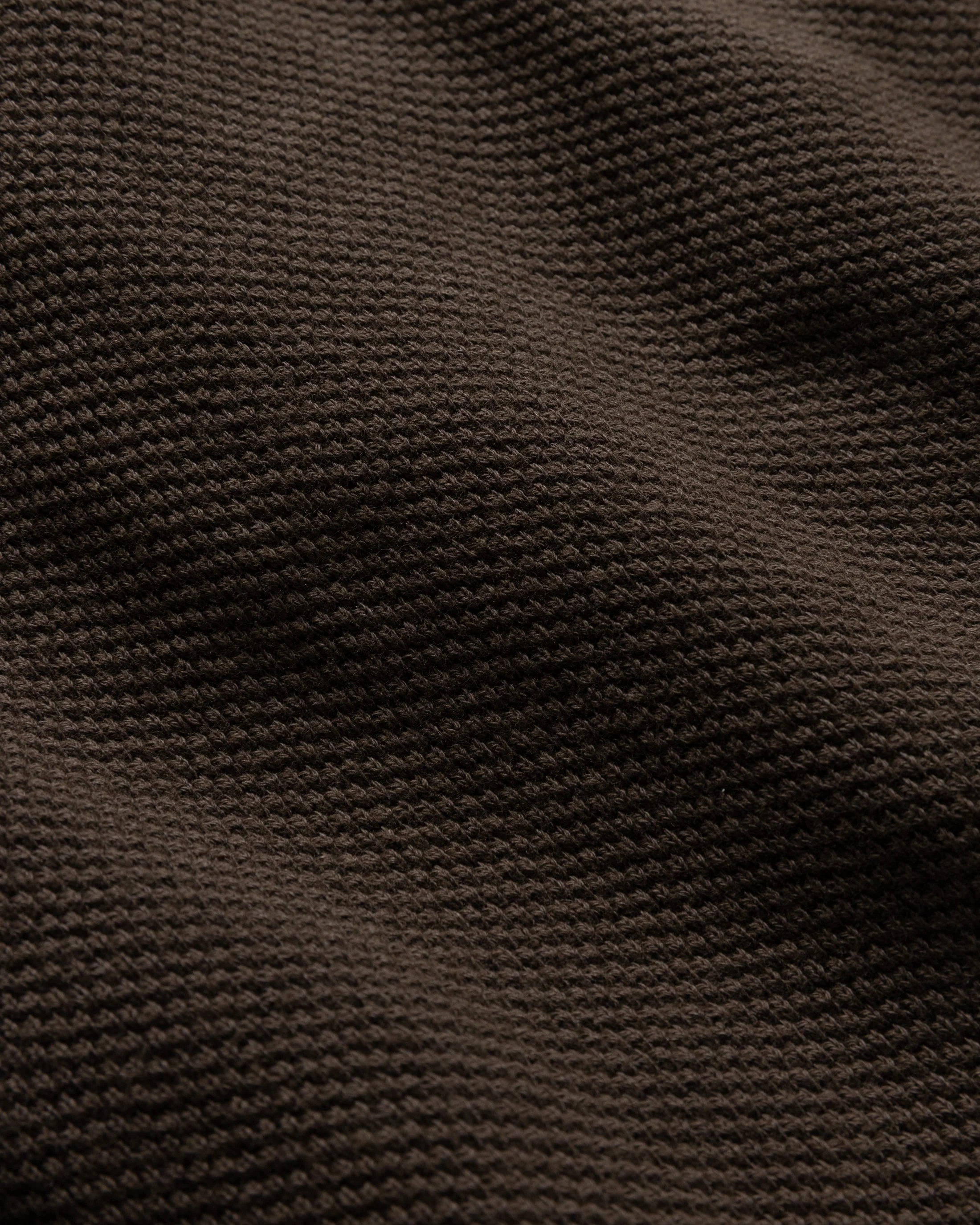 COTTAGE SS GIANT POLO - CHOCOLATE COTTON PIQUE - Image 4