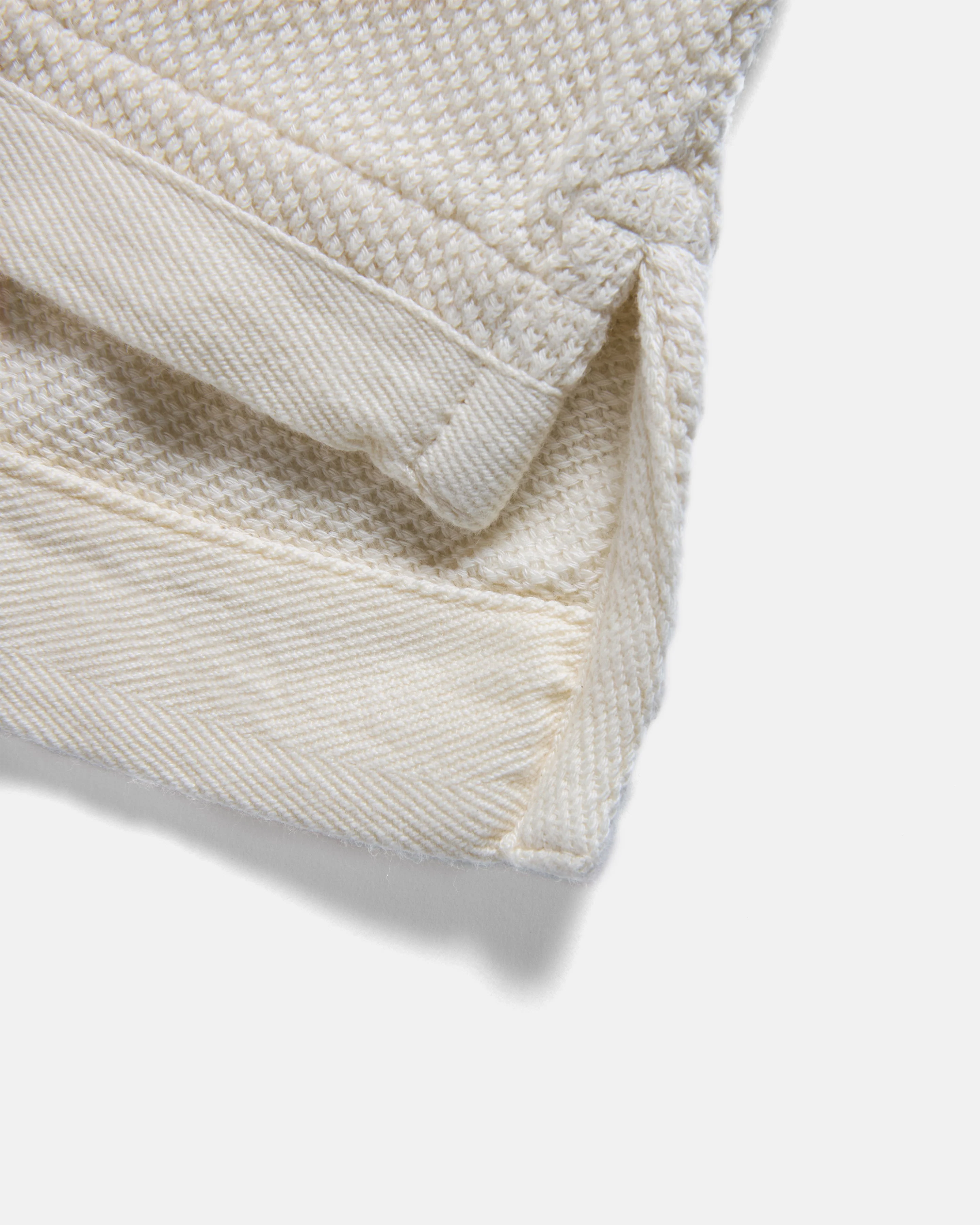 COTTAGE SS GIANT POLO - WHITE COTTON PIQUE - Image 7
