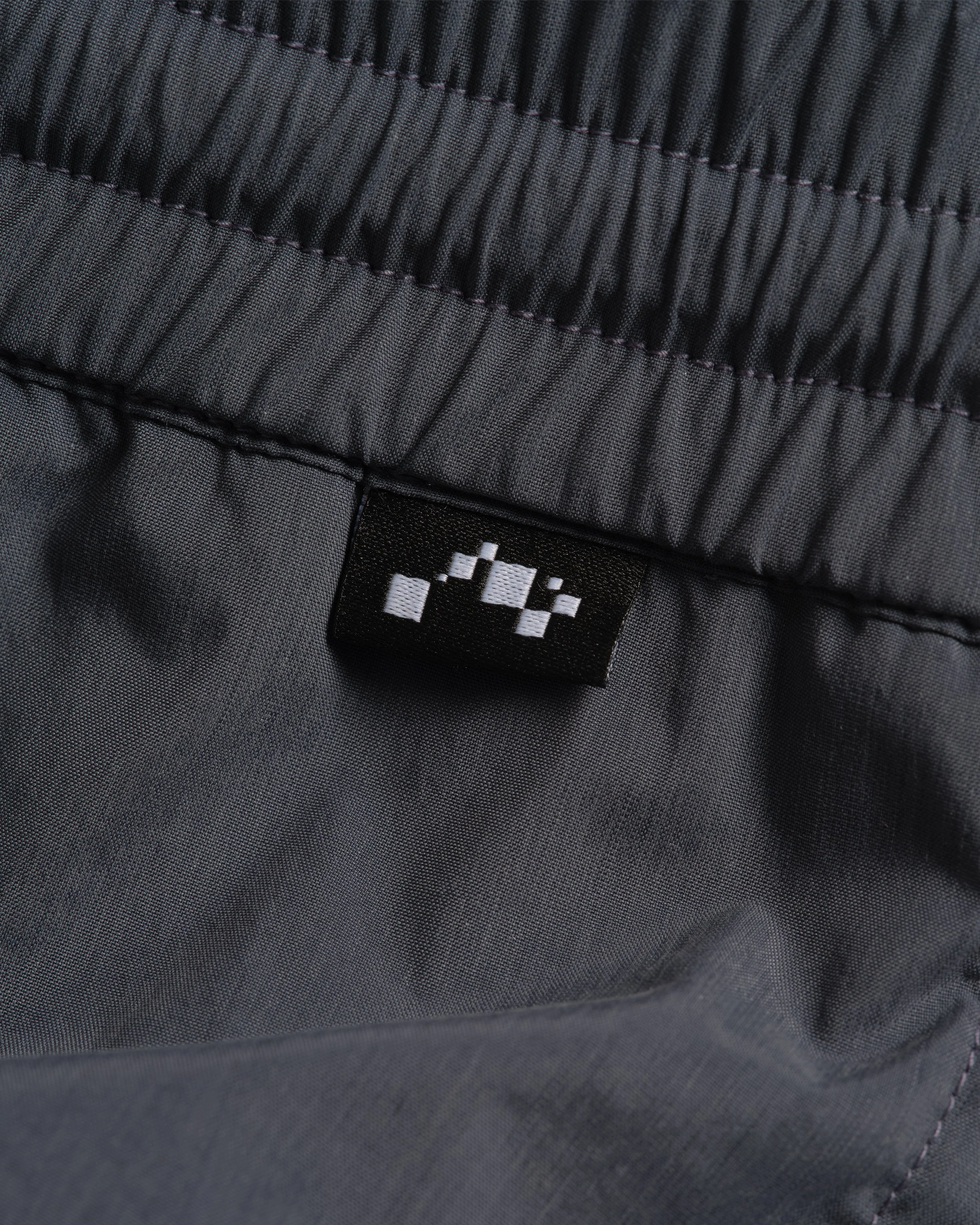 DOCK SWIM TRUNKS - ELEPHANT BLUE WATER-REPELLENT NYLON - Image 2