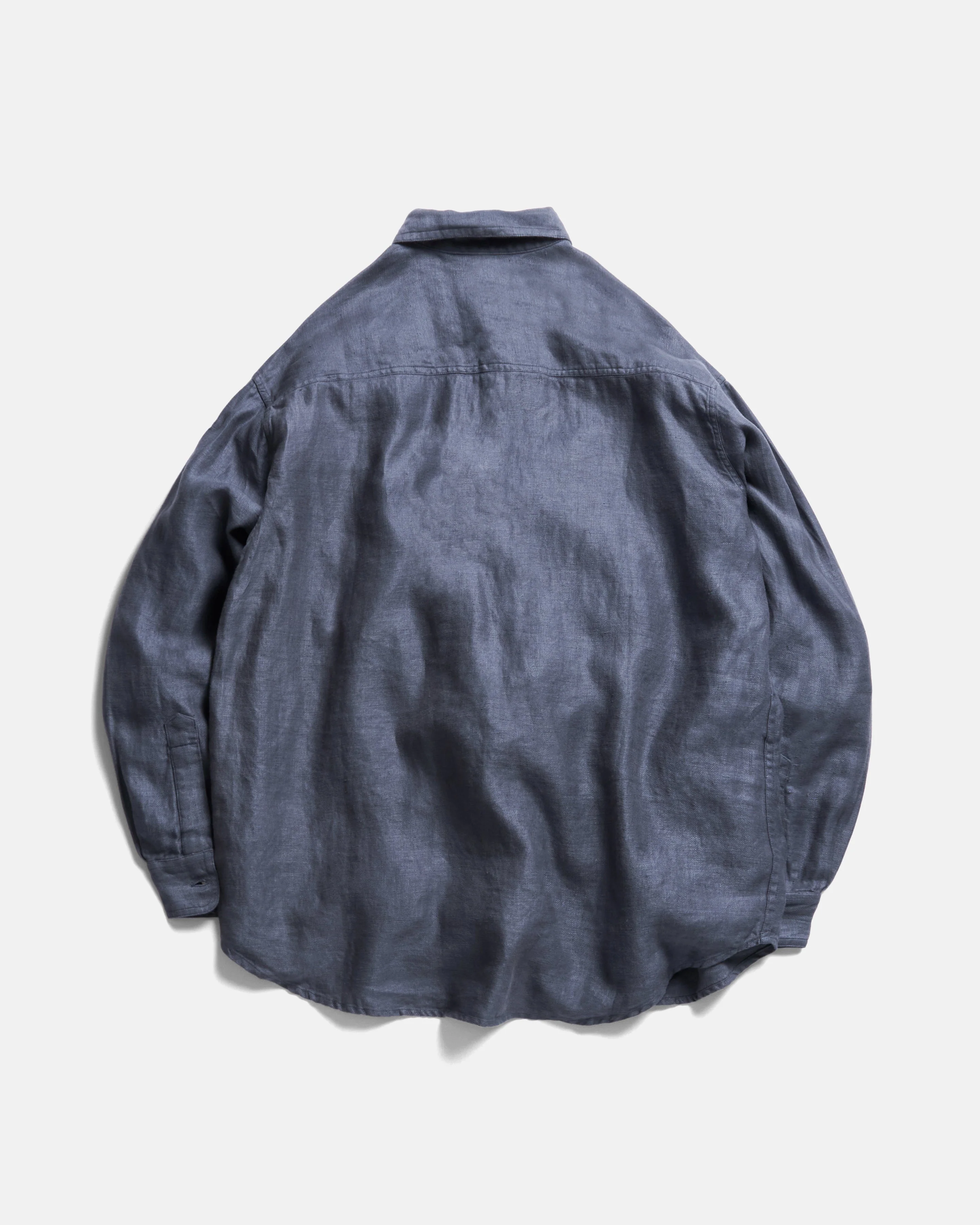 DURETTE UTILITY SHIRT - TURBULENCE SLATE LINEN TWILL - Image 8