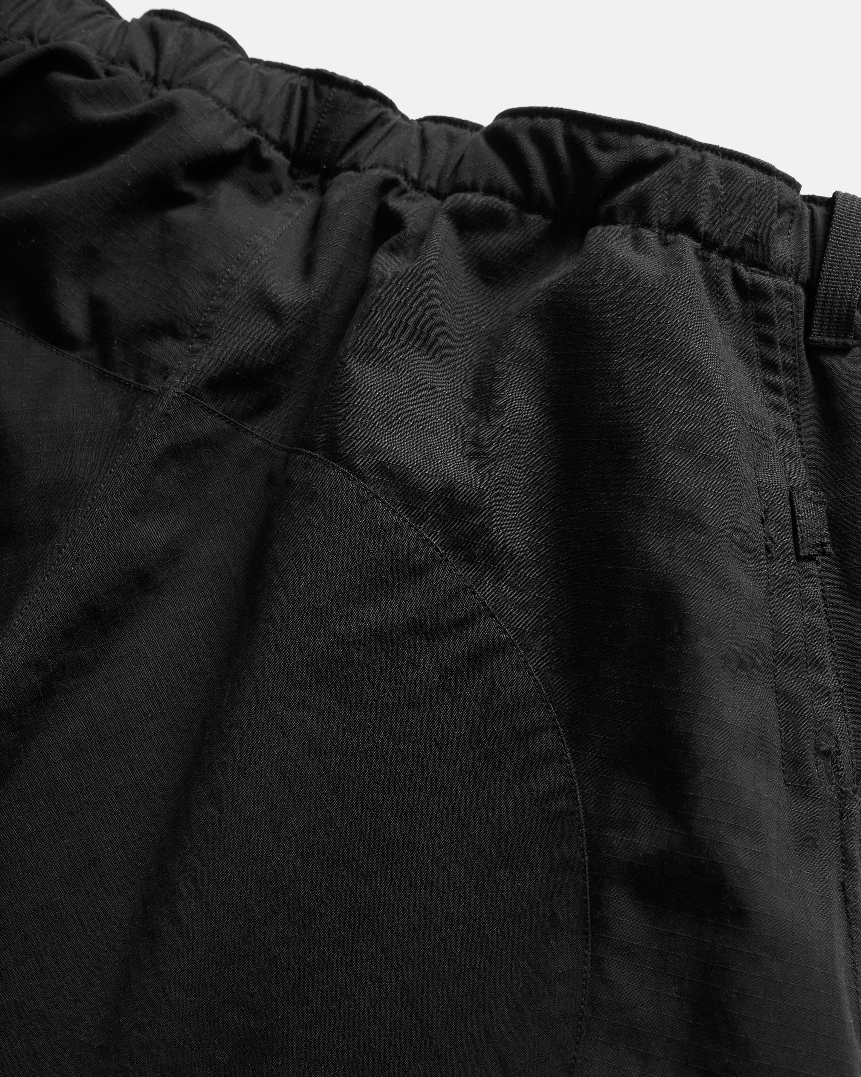 EAST STUDIES MP-109 MOUNTAIN PANT - ELFIN SADDLE COTTON RIPSTOP / SUNBLEACHED BLACK WASHED WAXED COTTON / BLACK HBT MIL-SPEC COTTON - Image 8