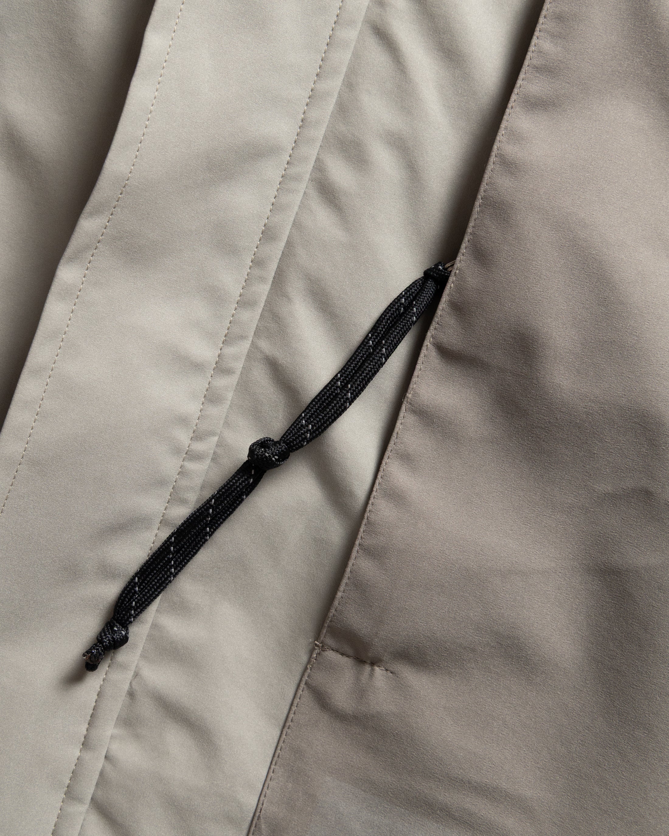 EAST STUDIES MS-120 SHIFT JACKET - STONE / MORCELLA WEATHER-REPELLENT 3L BONDED MEMBRANE - Image 5