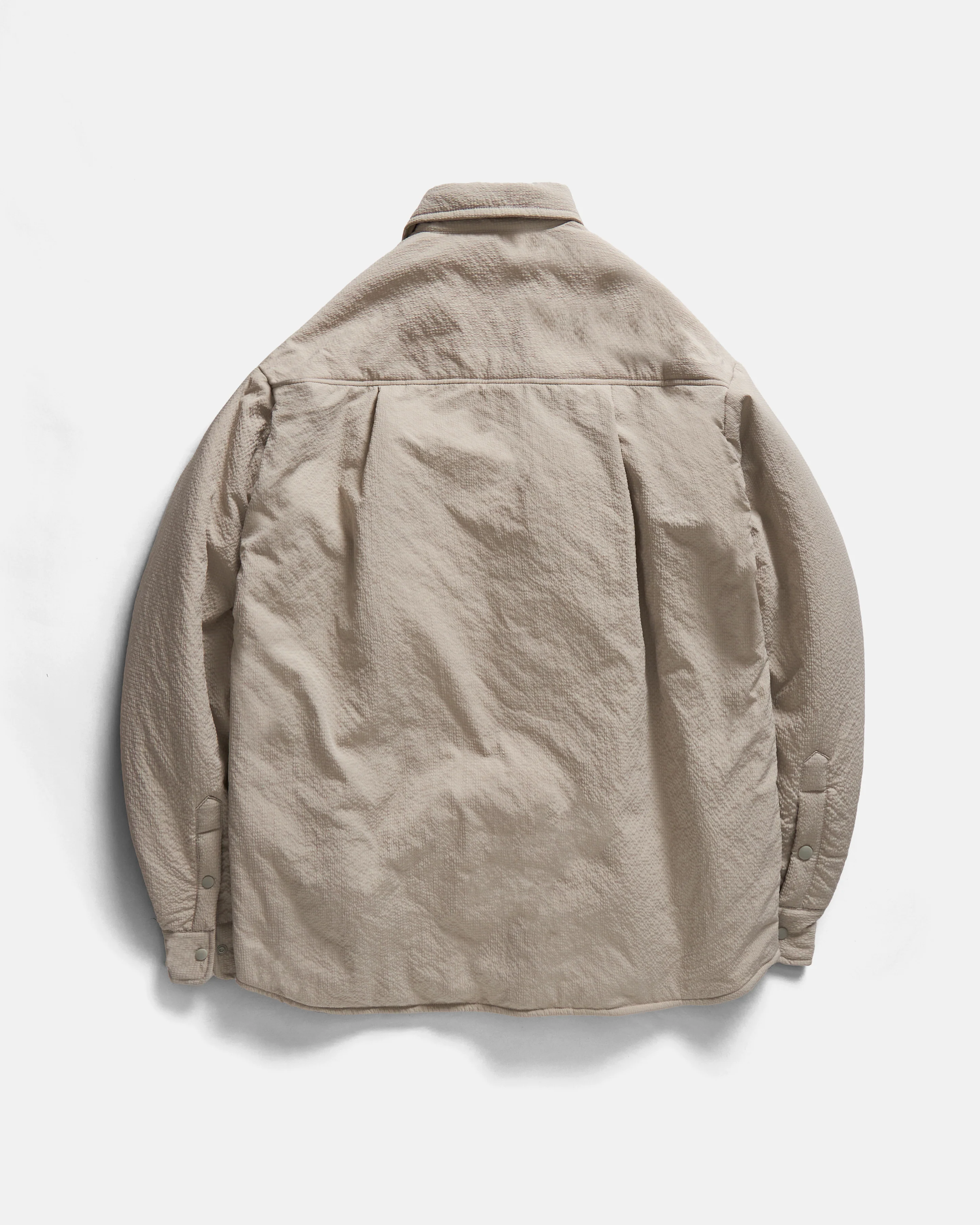 FILLED EASY WORK SHIRT - TRAVERTINE "COBBLESTONE' NYLON RIPSTOP - Image 6