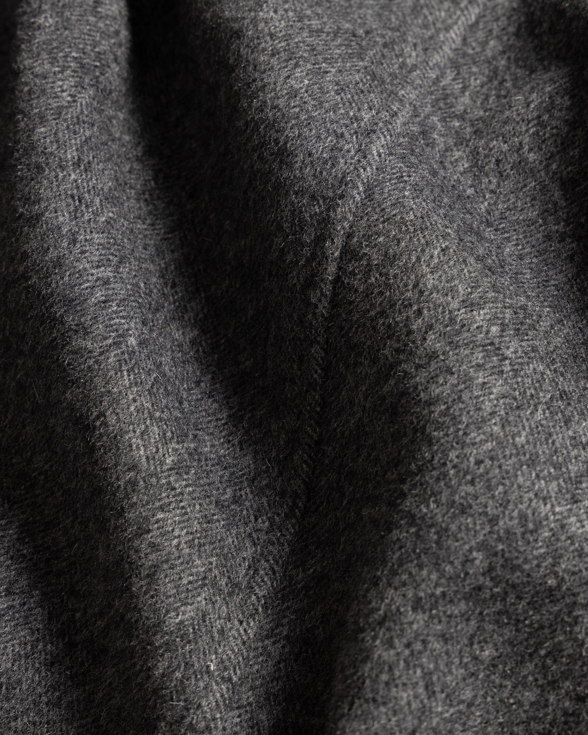 FULL RAGLAN BALMACAAN - BRUSHED WOOLEN HERRINGBONE - Image 10