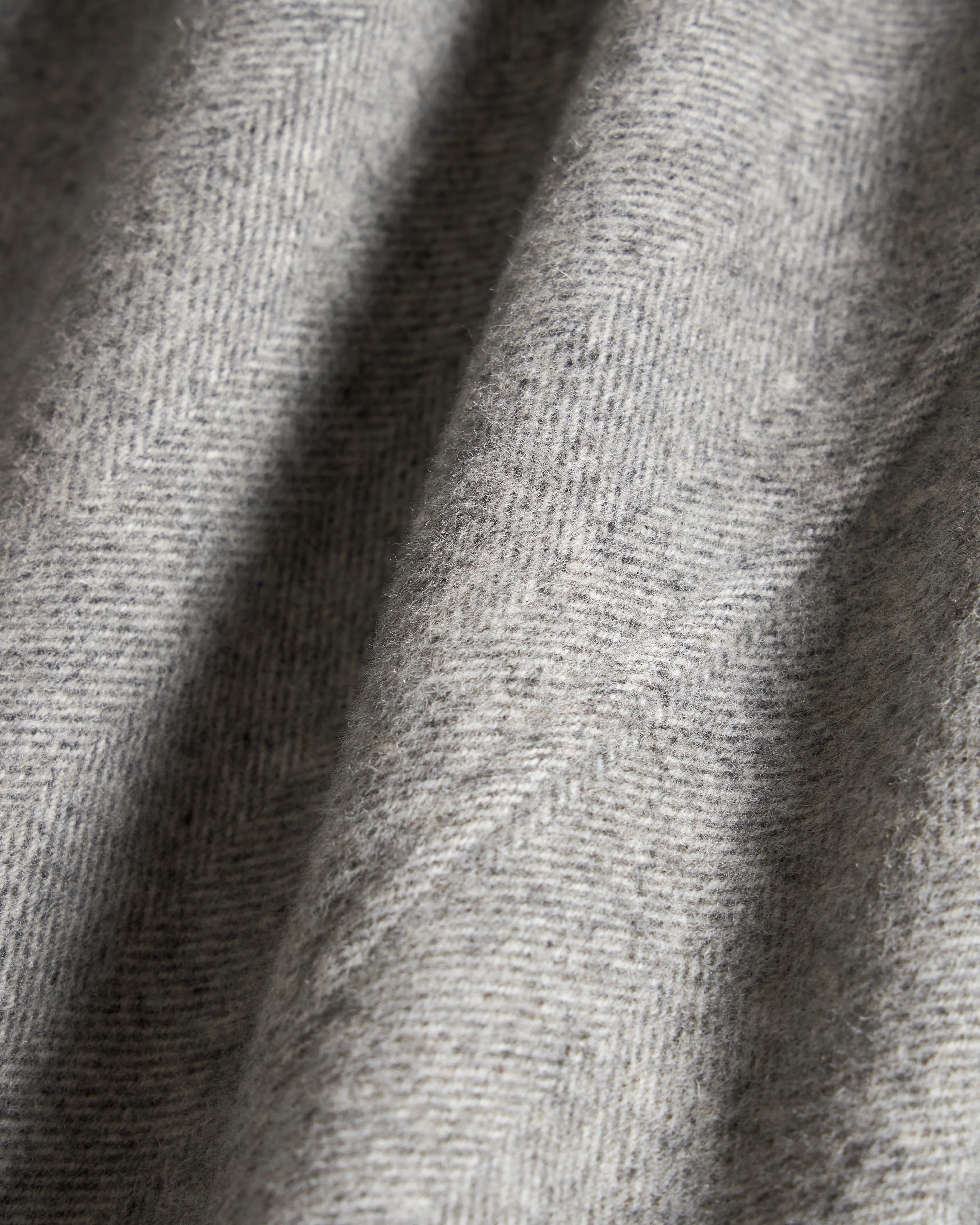 FULL RAGLAN BALMACAAN - BRUSHED WOOLEN HERRINGBONE - Image 8