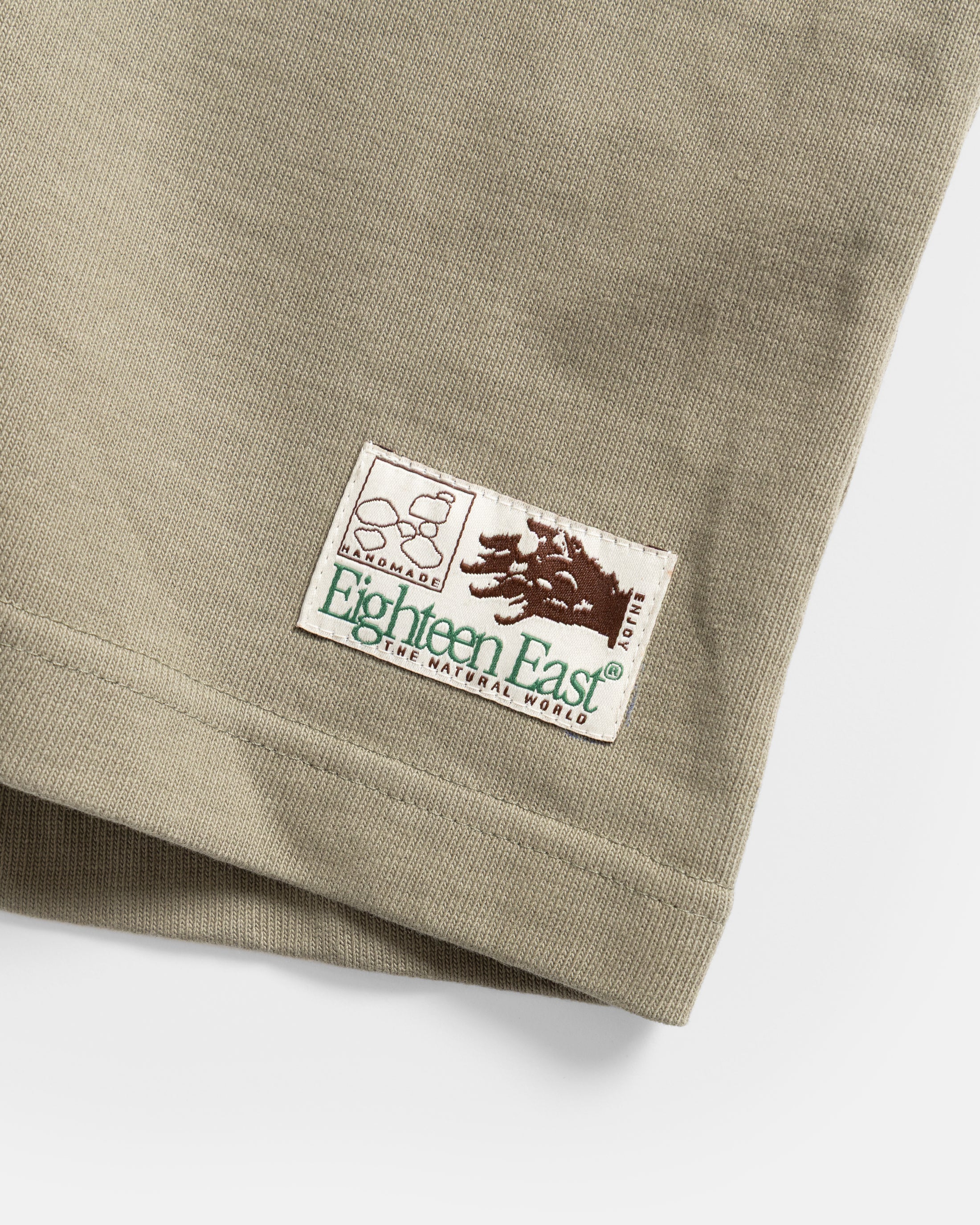GRAHAME BIG TEE - AGED SAGE HEAVYWEIGHT COTTON JERSEY - Image 5