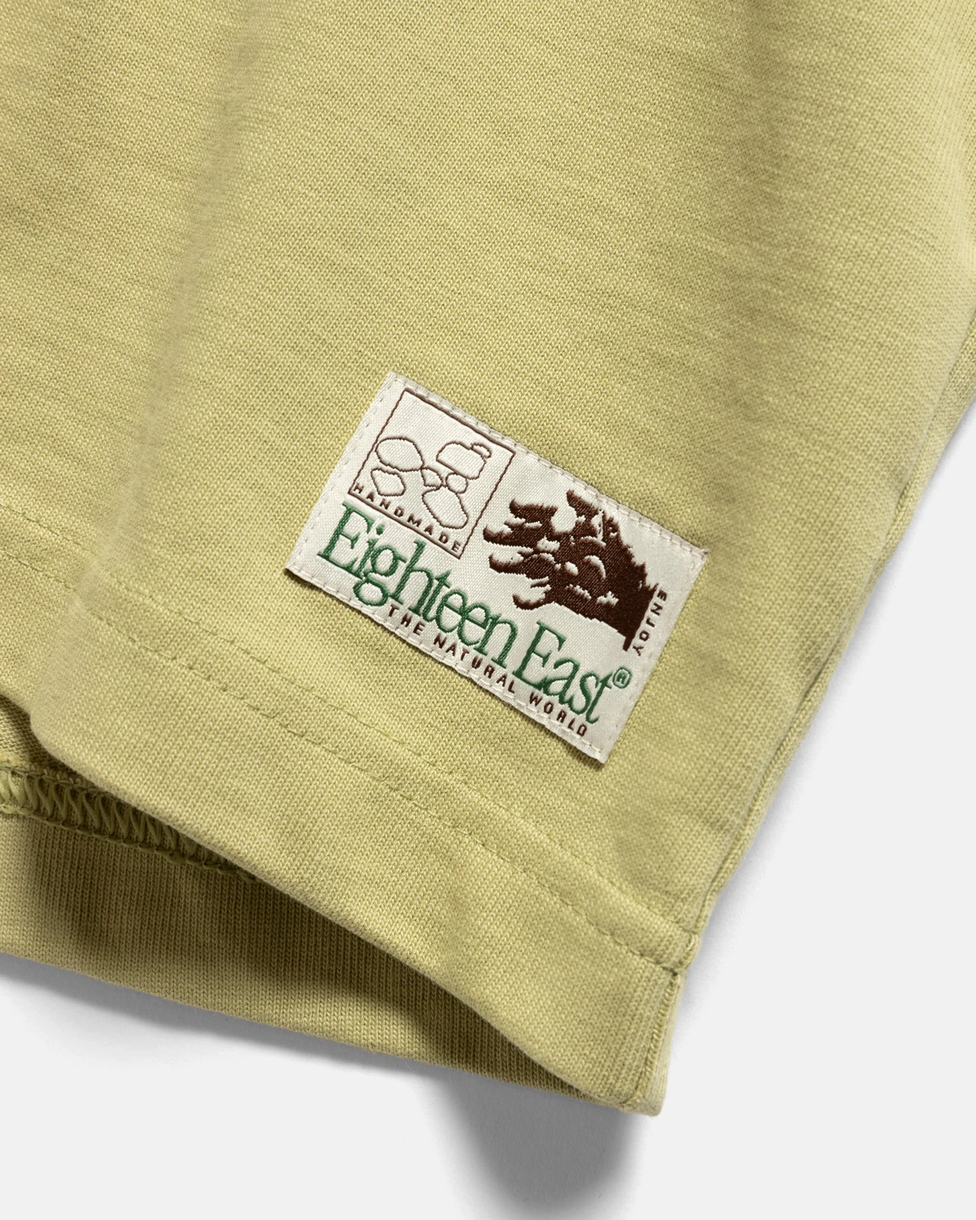 GRAHAME BIG TEE - CELERY HEAVYWEIGHT COTTON JERSEY - Image 2