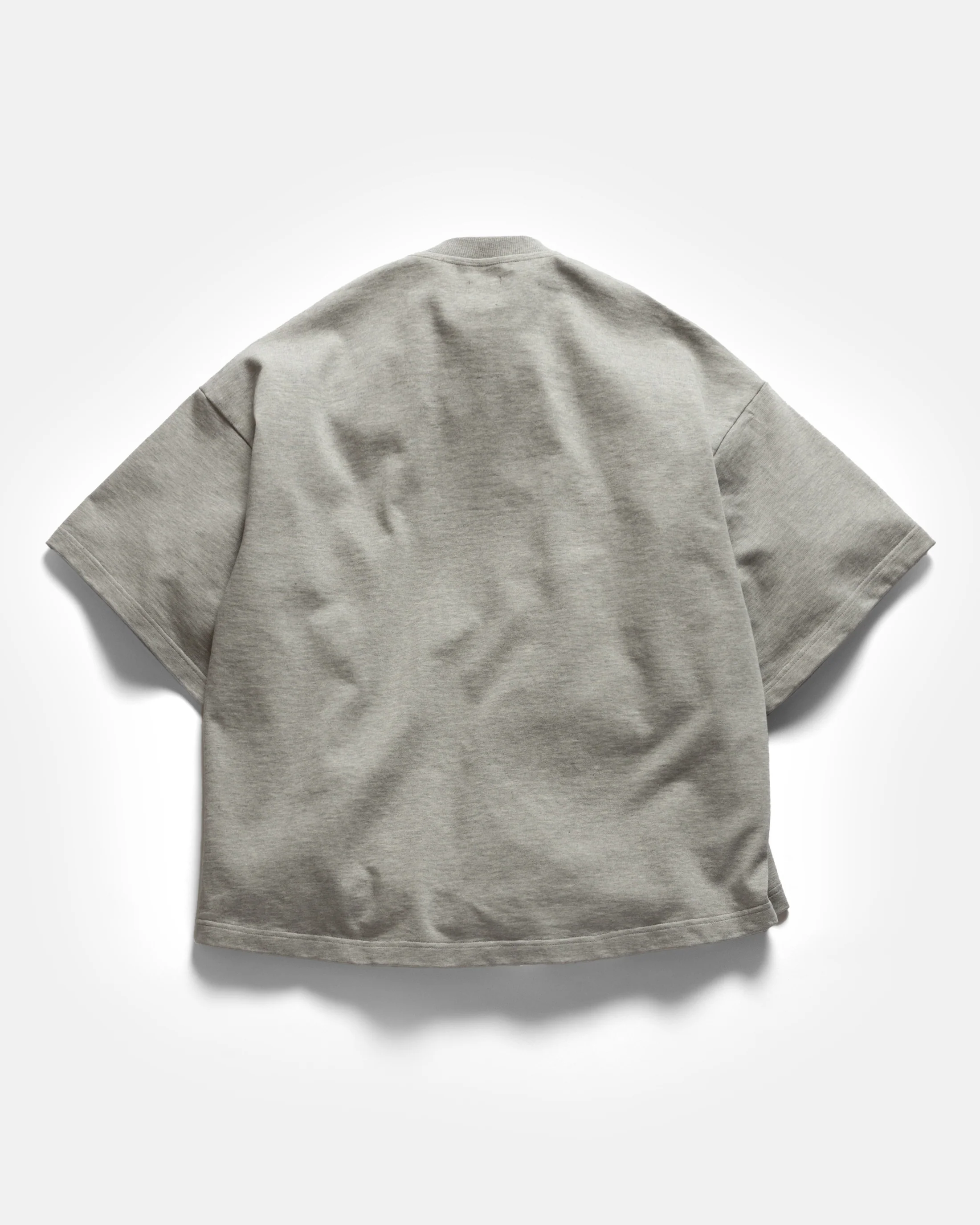 GRAHAME BIG TEE - PRACTICE HEATHER HEAVYWEIGHT COTTON JERSEY - Image 5