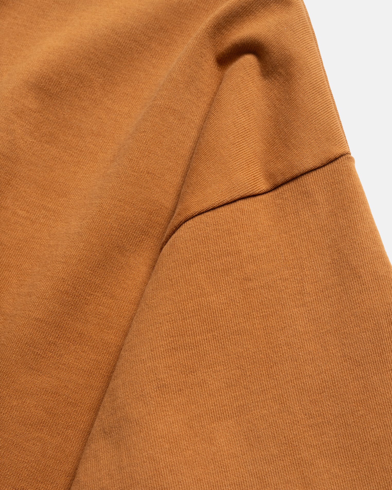 GRAHAME BIG TEE - TERRA COTTA HEAVYWEIGHT COTTON JERSEY - Image 4