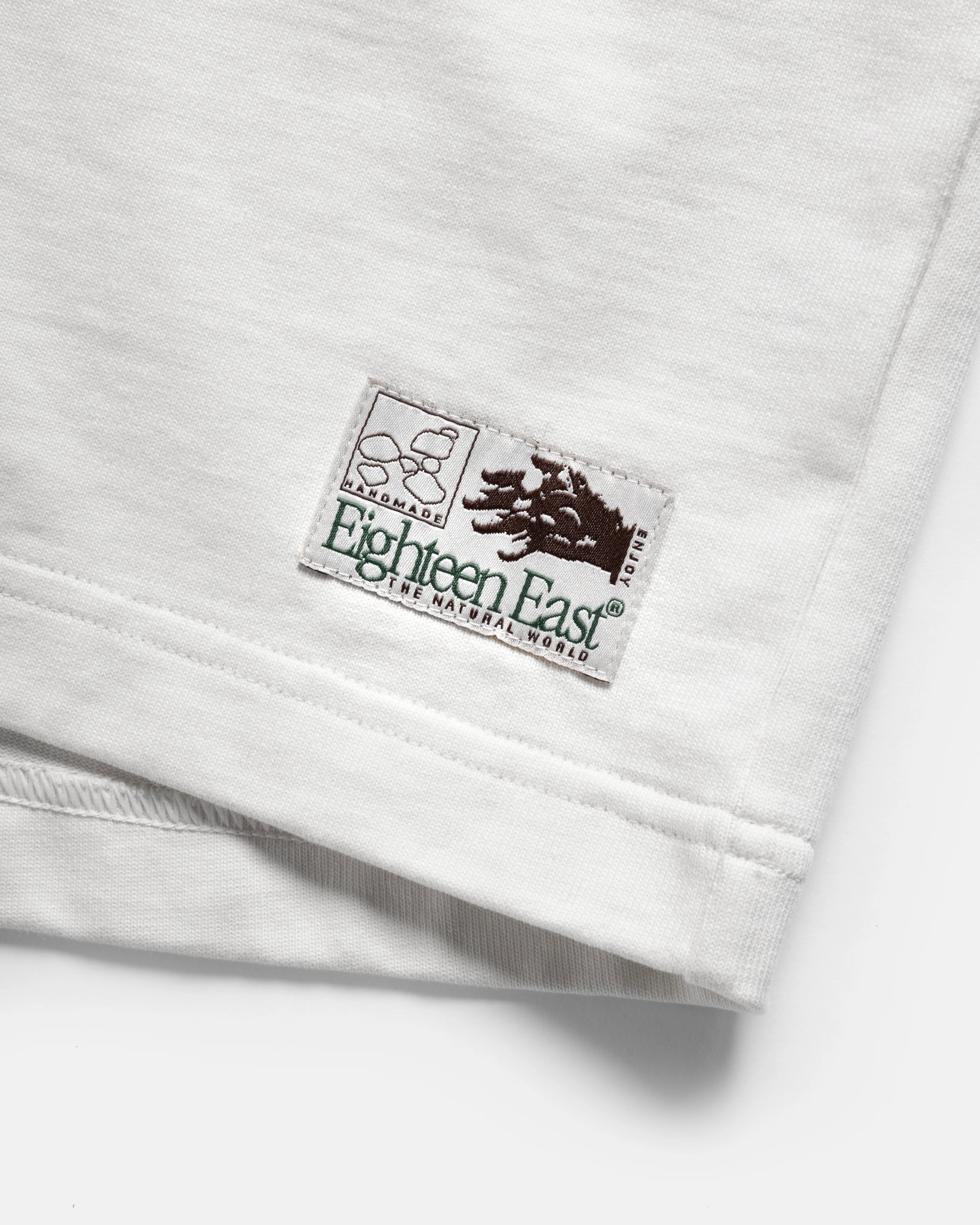 GRAHAME BIG TEE - WHITE HEAVYWEIGHT COTTON JERSEY - Image 4