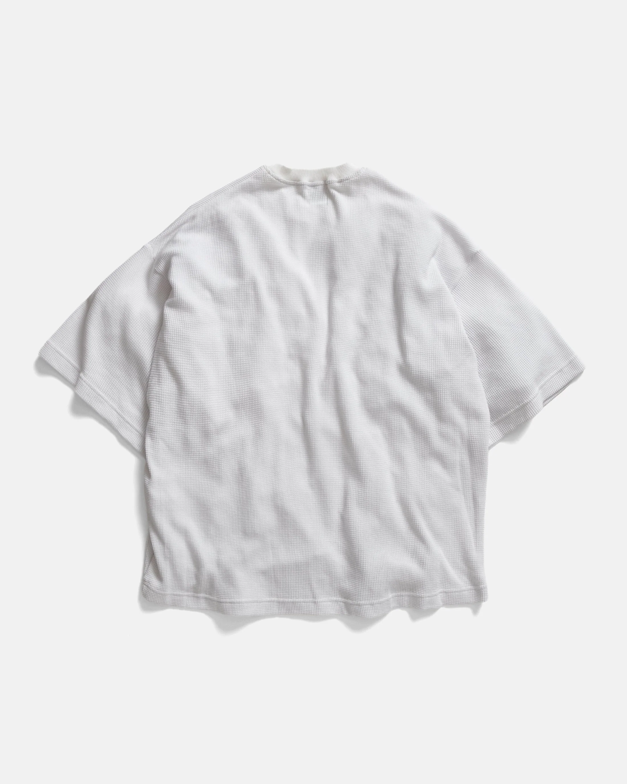 HIROCK LTE HALF SLEEVE CREWNECK - WHITE TECH COTTON LIGHTWEIGHT THERMAL - Image 5
