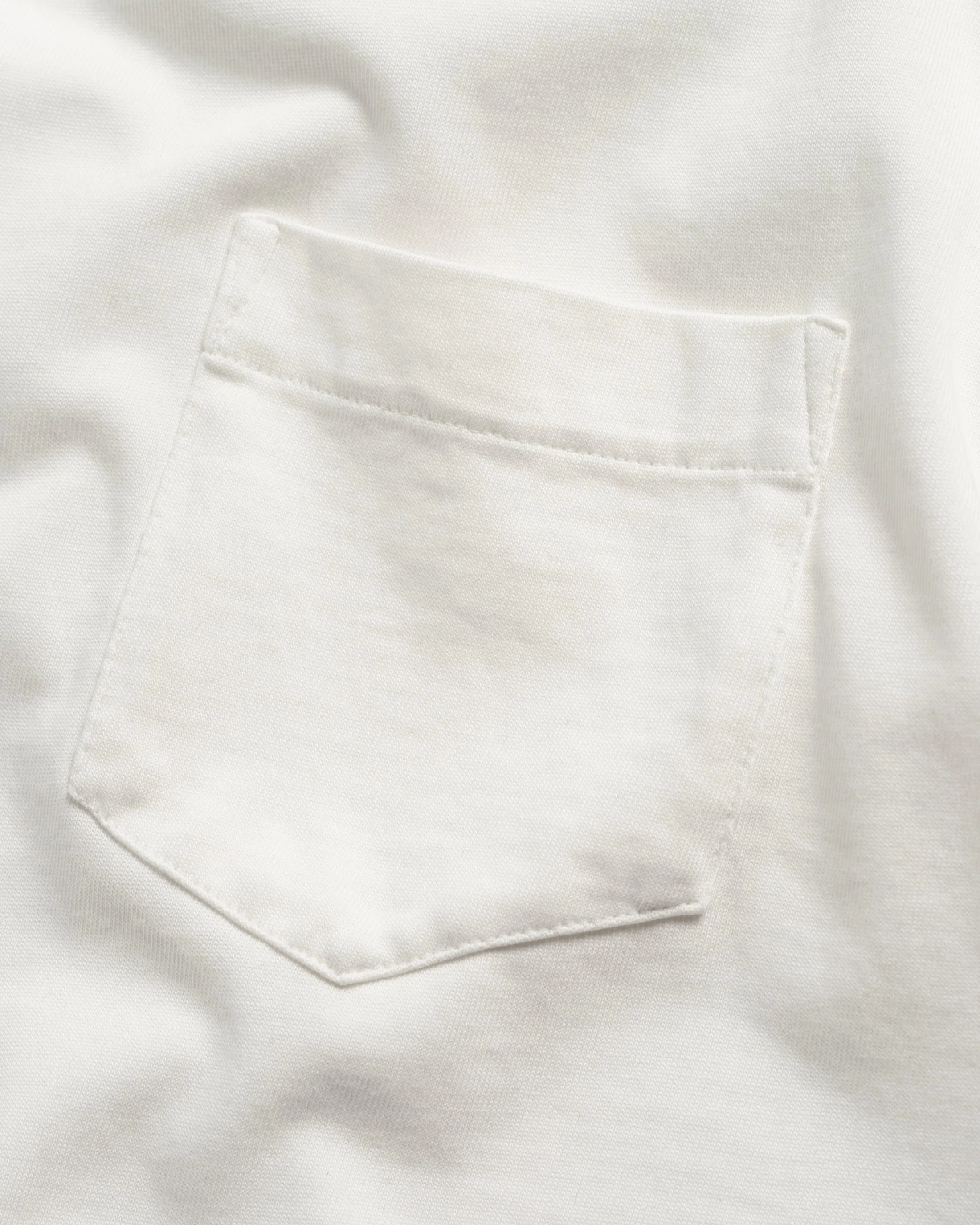 IAN VINTAGE POCKET TEE - WHITE 7.75 oz. ALL SEASON COTTON JERSEY - Image 5