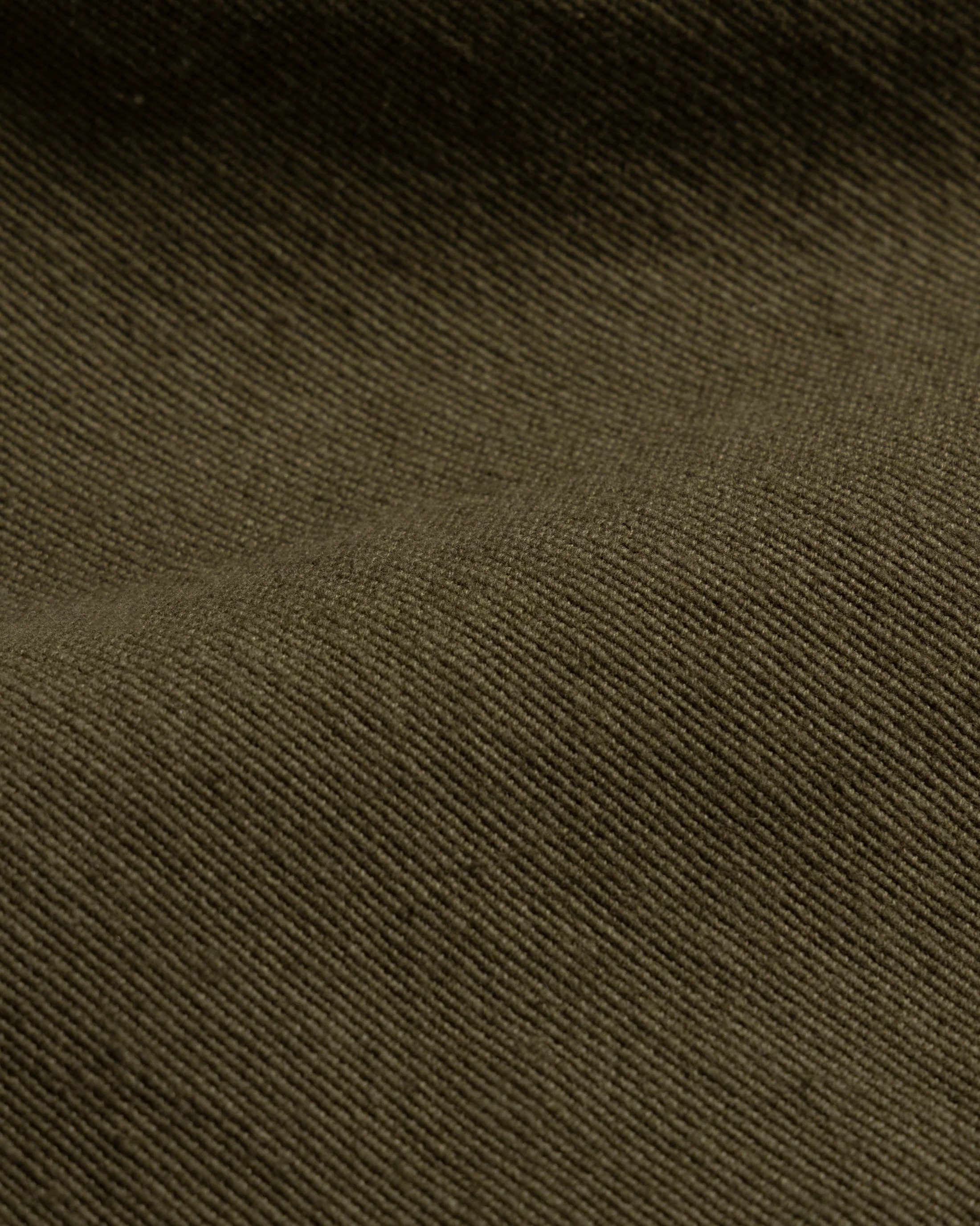 JIAN SINGLE PLEAT PANT - RIFLE GREEN HANDSPUN COTTON CANVAS - Image 5