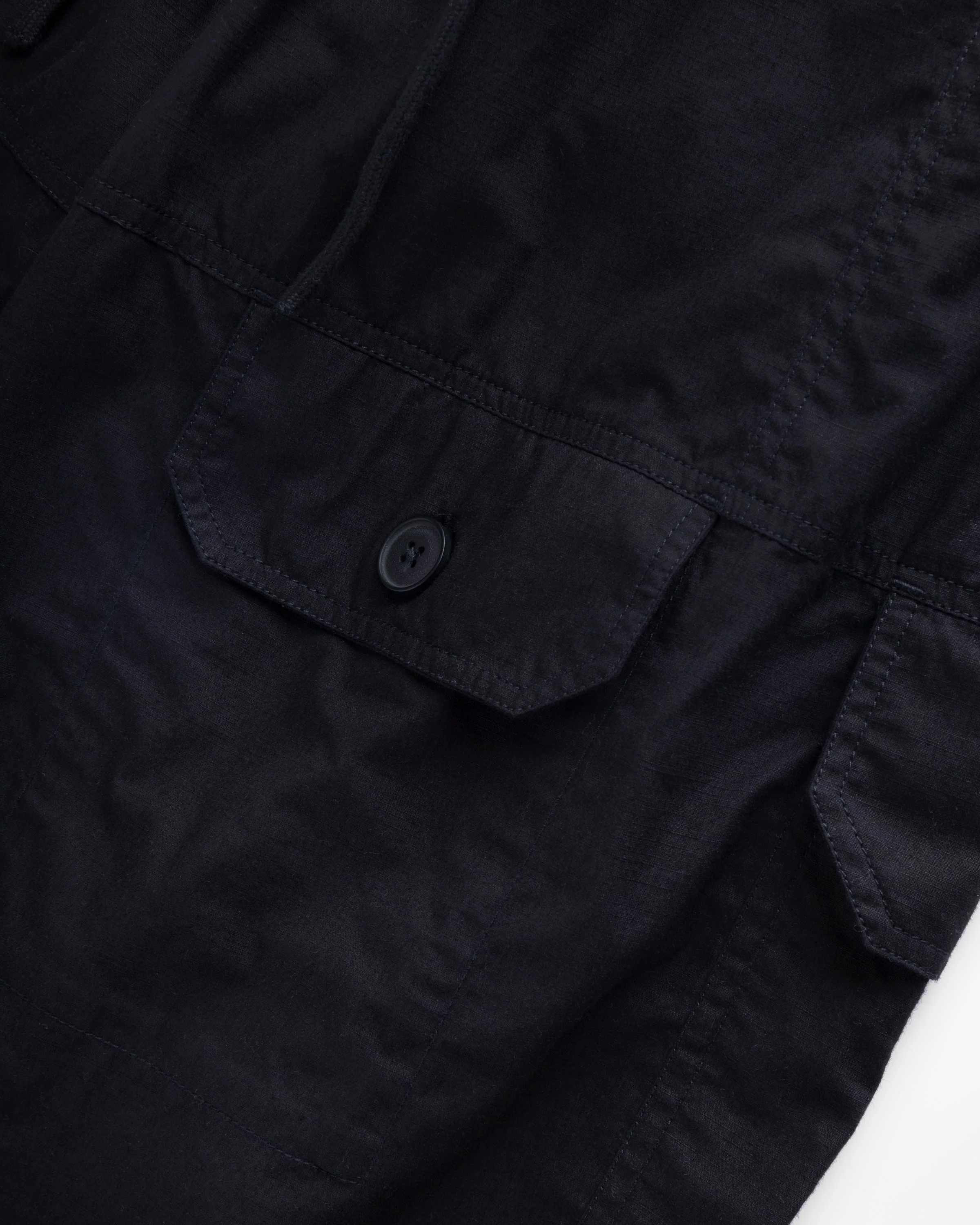 KADEN BALLOON PANT - BLACK COTTON MICRO RIPSTOP - Image 7