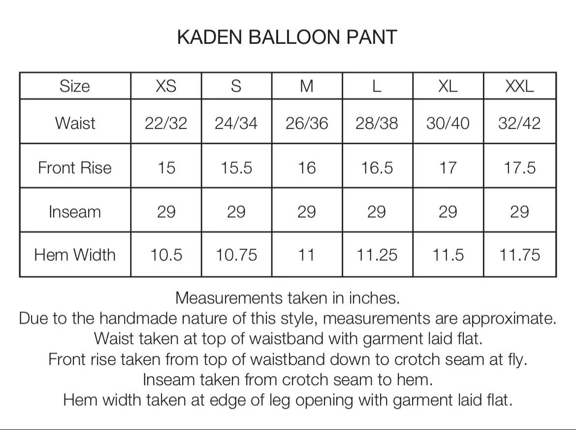 KADEN BALLOON PANT - BLACK COTTON MICRO RIPSTOP - Image 9