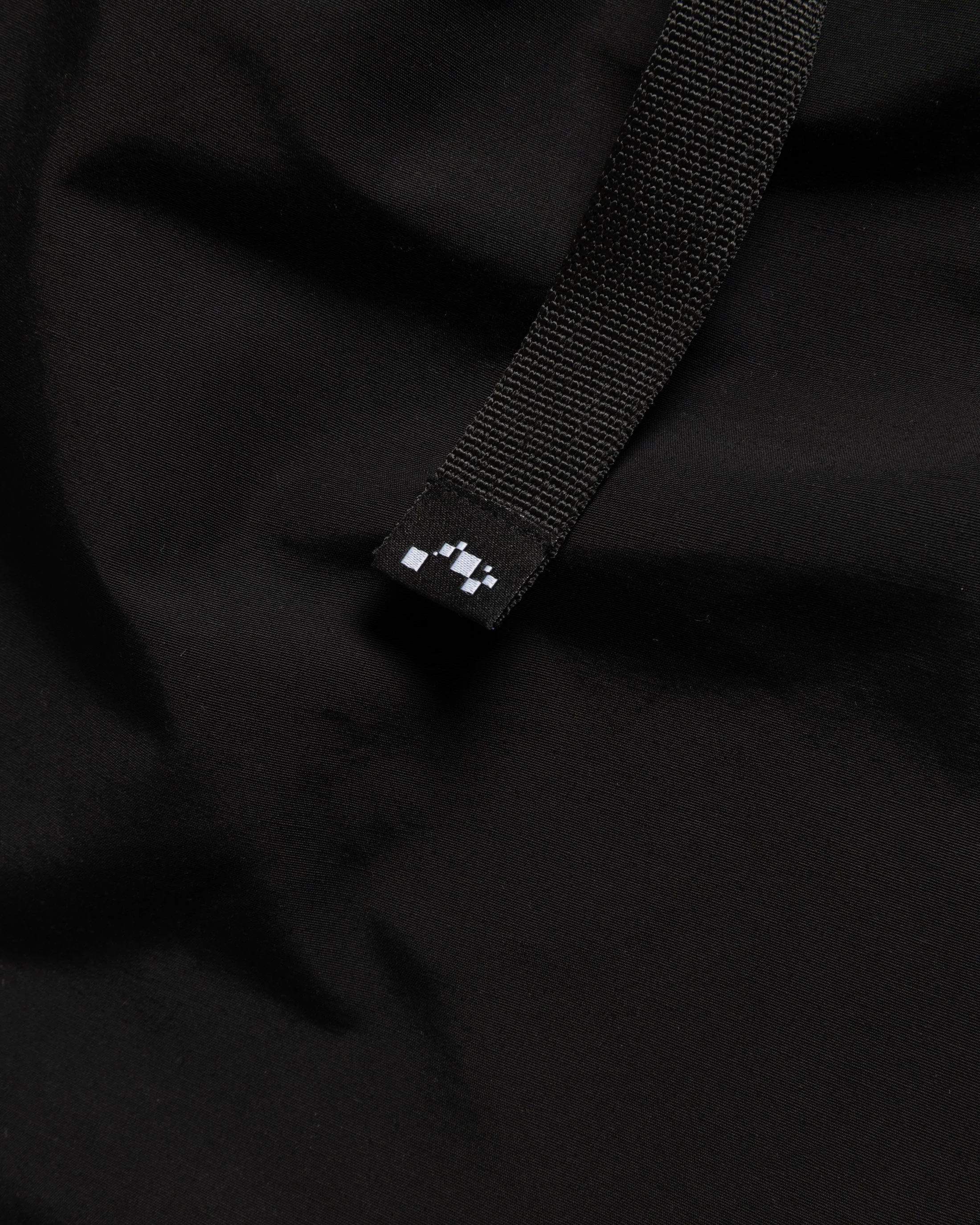 WARREN TREK SHORTS - BLACK WATER-REPELLENT 60/40 MOUNTAIN CLOTH WITH FULL MESH LINING - Image 3