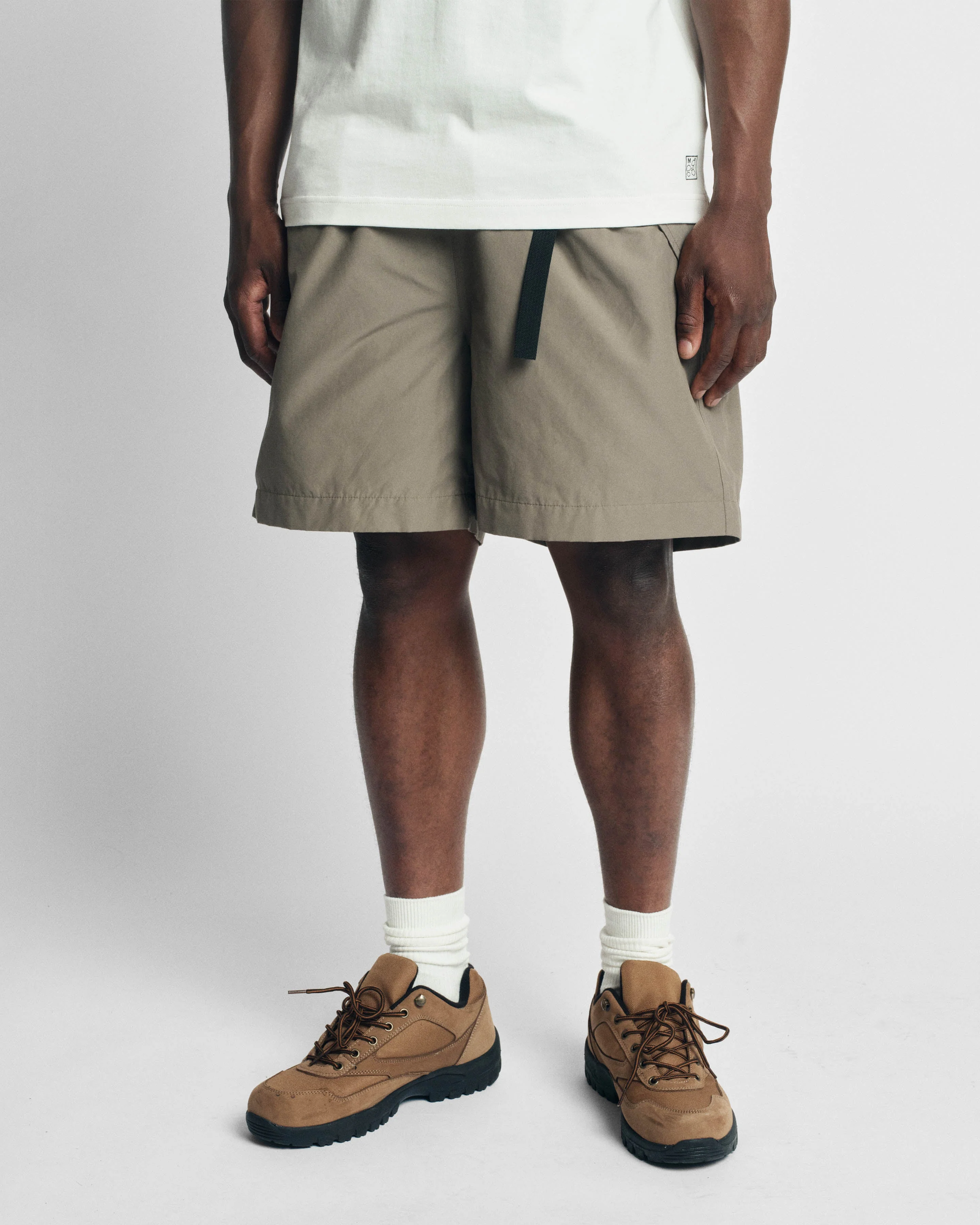 WARREN TREK SHORTS - BLUESTONE WATER-REPELLENT 60/40 MOUNTAIN CLOTH WITH FULL MESH LINING - Image 6