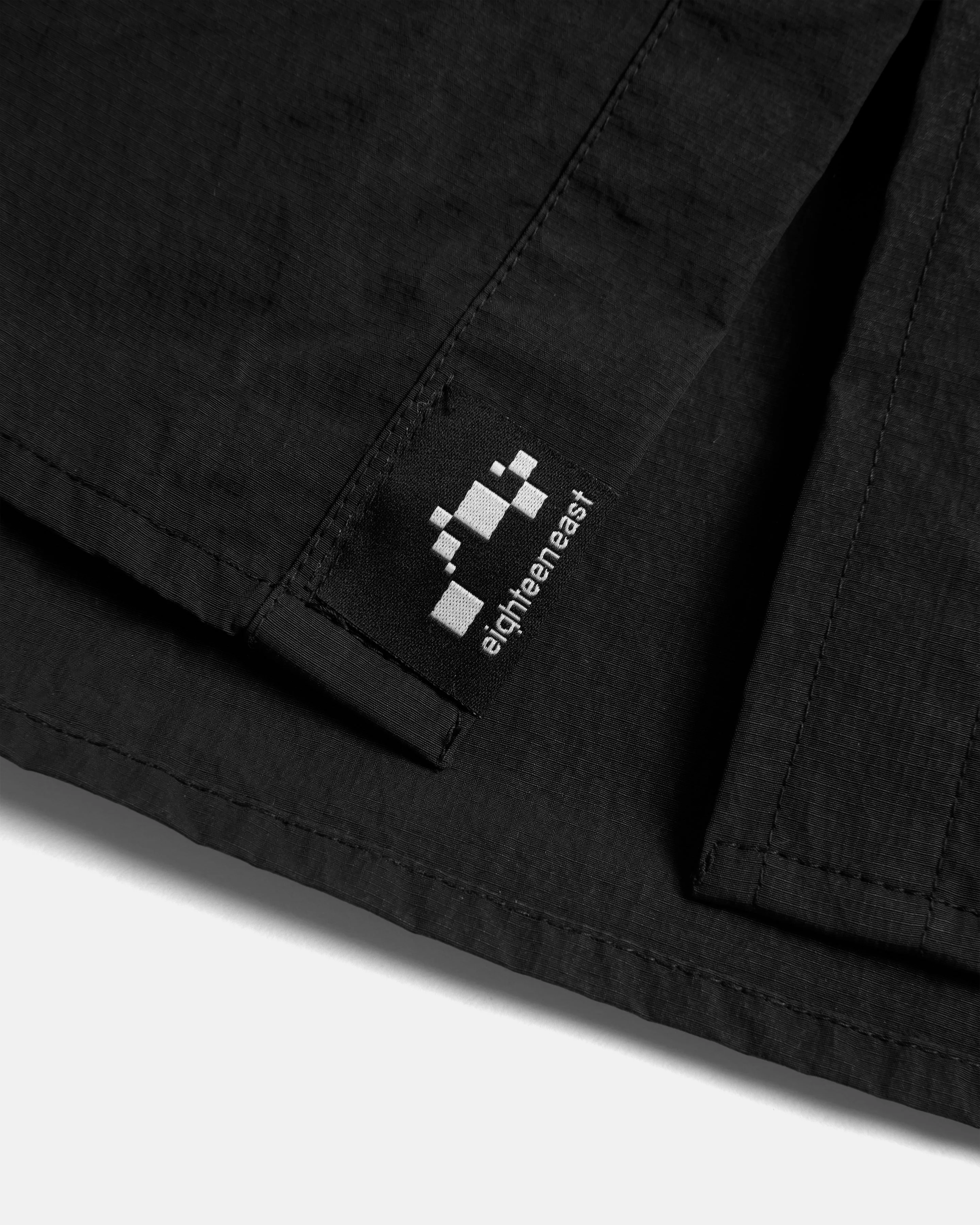 LS EASY WORK SHIRT - BLACK FEATHERWEIGHT MICRO RIPSTOP NYLON - Image 5