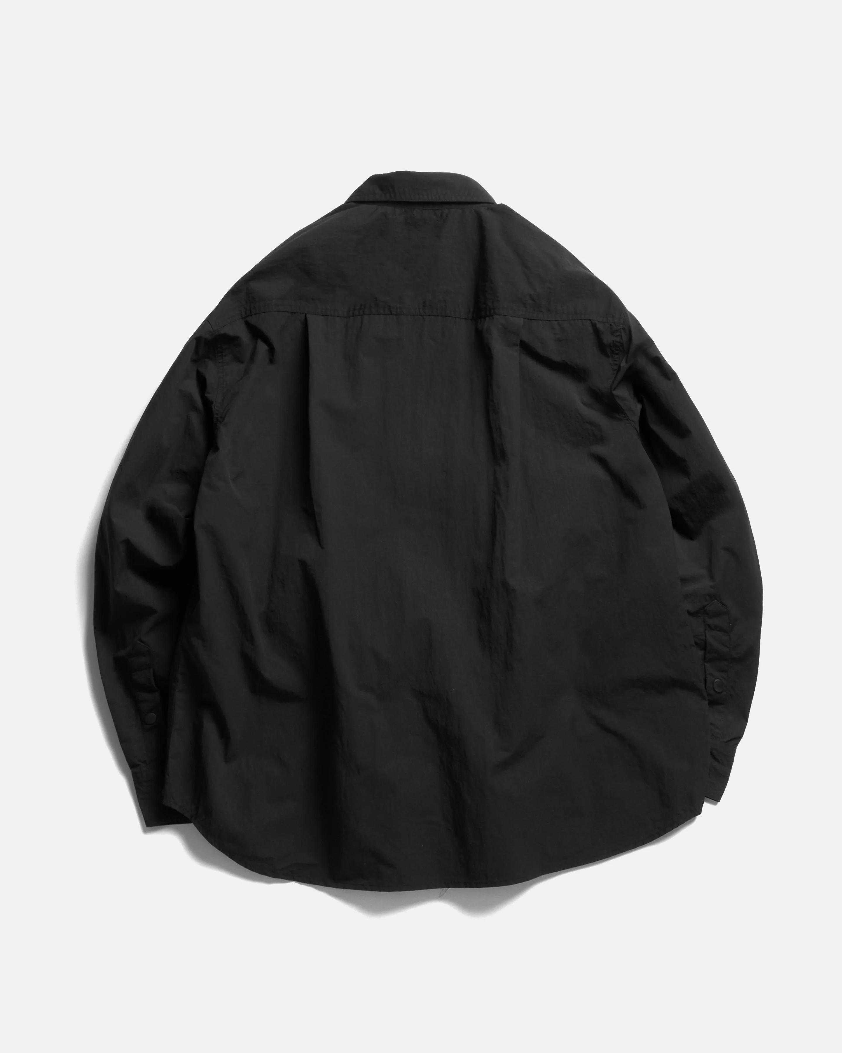 LS EASY WORK SHIRT - BLACK FEATHERWEIGHT MICRO RIPSTOP NYLON - Image 6