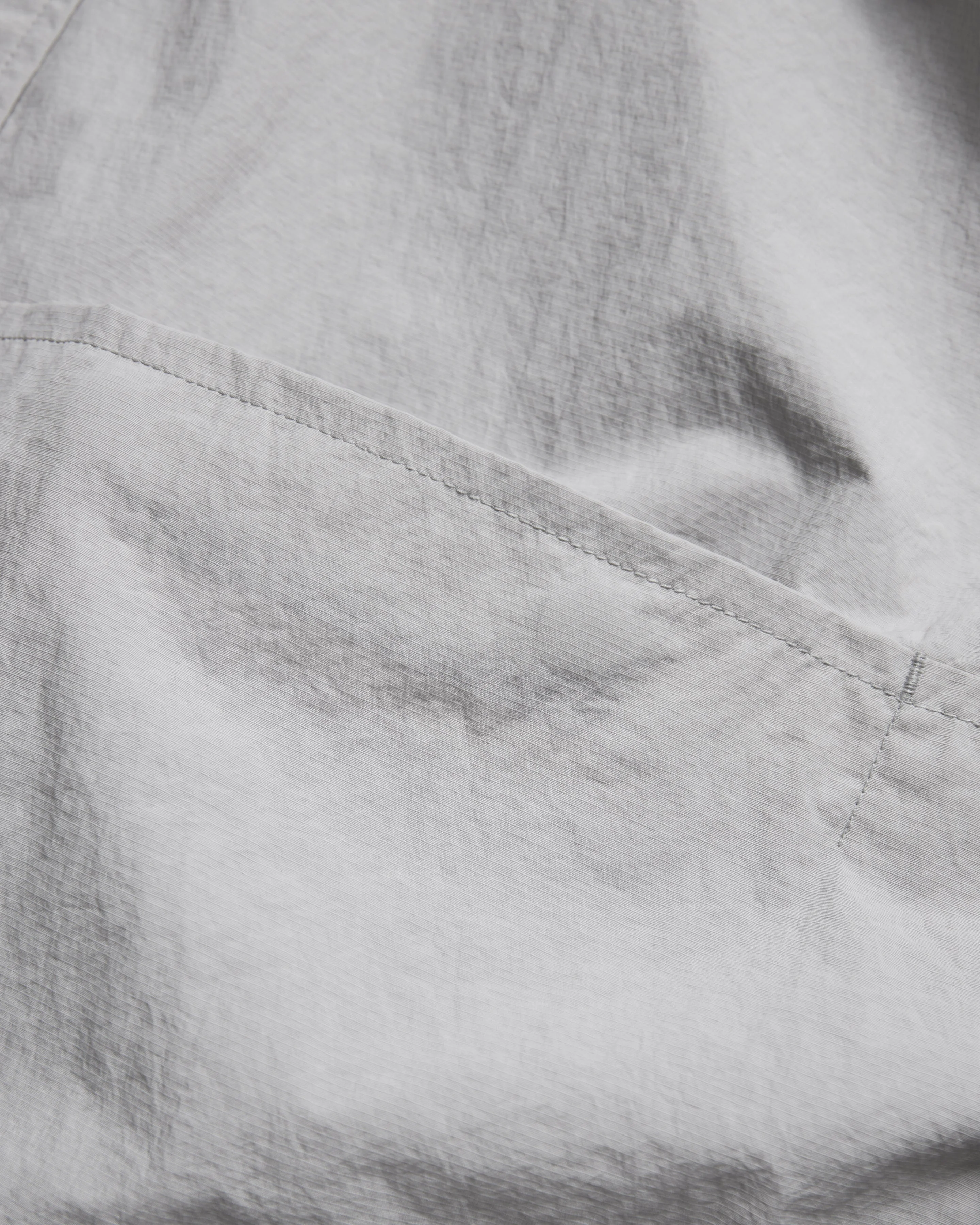 LS EASY WORK SHIRT - FOG GRAY FEATHERWEIGHT MICRO RIPSTOP NYLON - Image 7