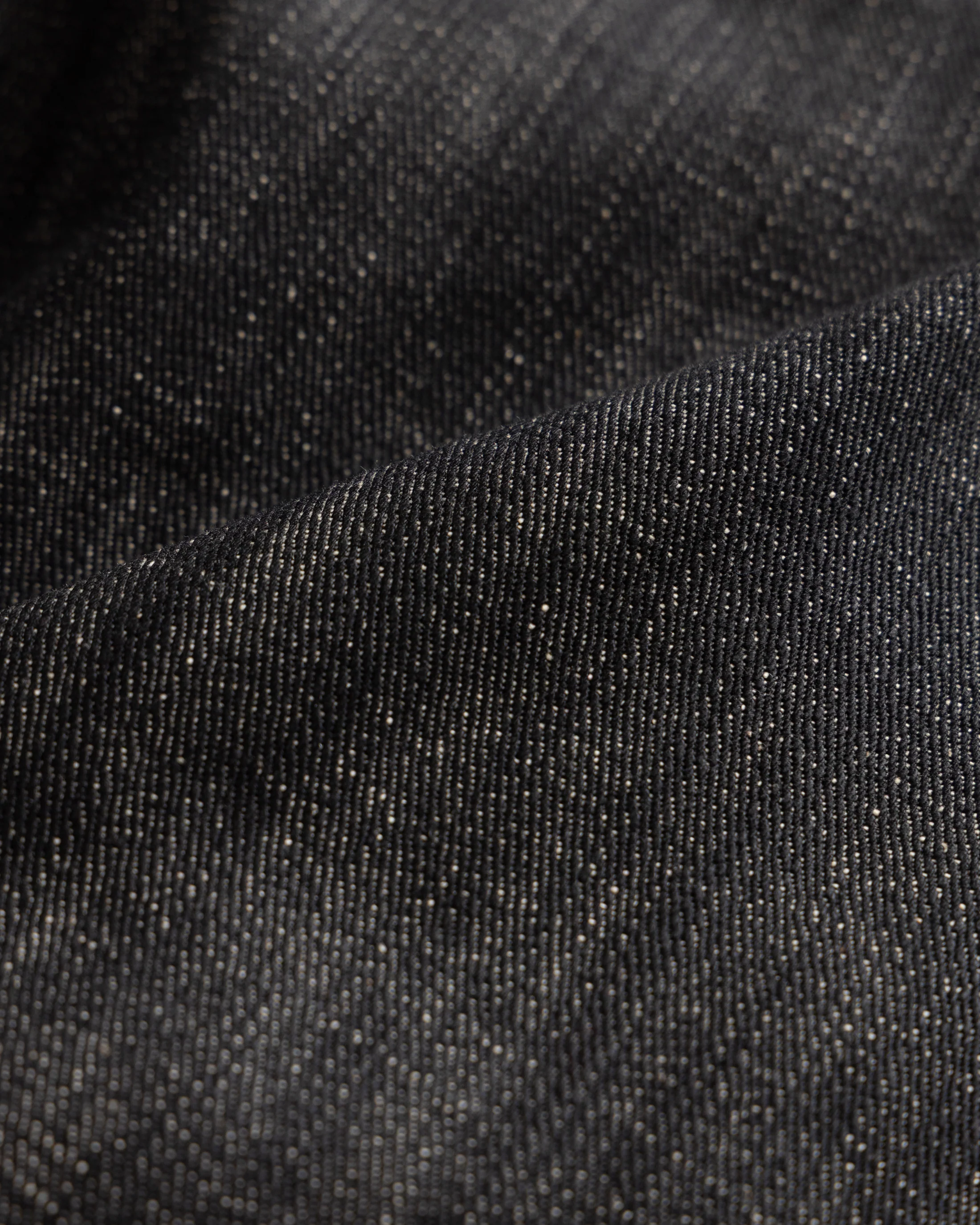 MATTEO FIVE POCKET JEANS - BLACK 13 oz. INDIAN RAW DENIM - Image 6