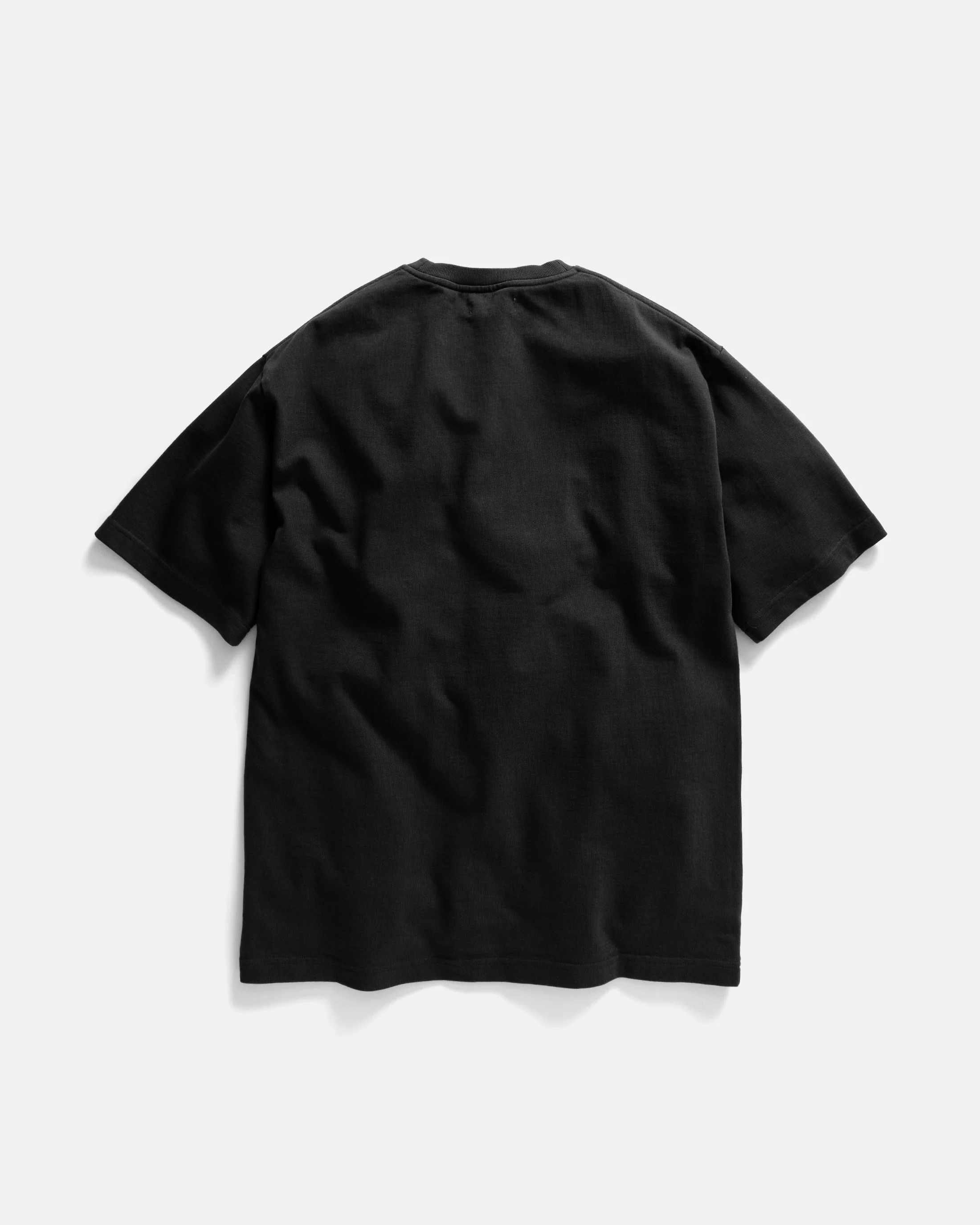 MOORE HEAVYWEIGHT TEE - BLACK 12.25 oz. COTTON JERSEY - Image 4
