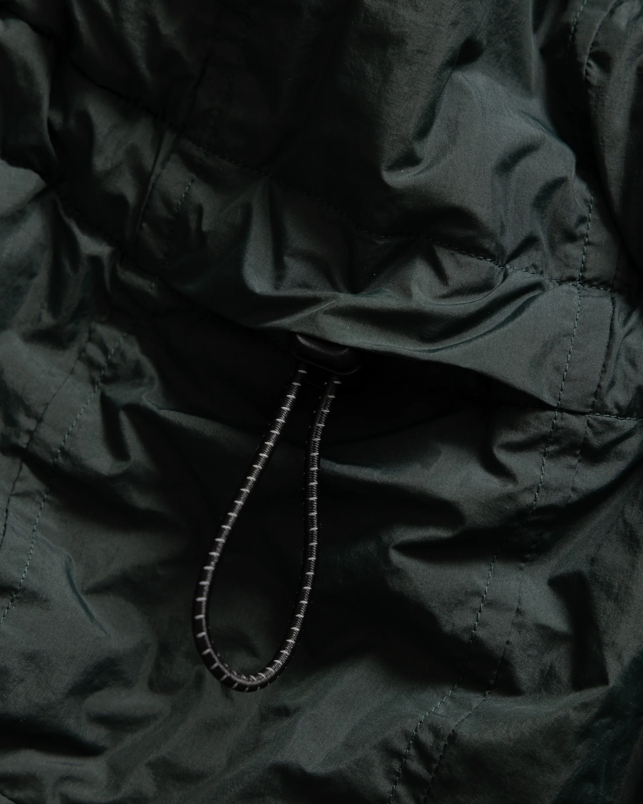 PALOMBINI PADDED PARKA - FADED HUNTER WATER-REPELLENT NYLON - Image 10