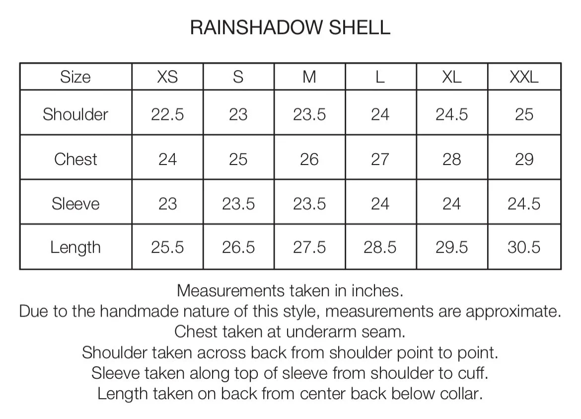 RAINSHADOW OUTDOOR PROTECTION SYSTEM HOODED SHELL - WASHED BLACK / WINTER BEIGE WATER-REPELLENT BONDED MEMBRANE - Image 10