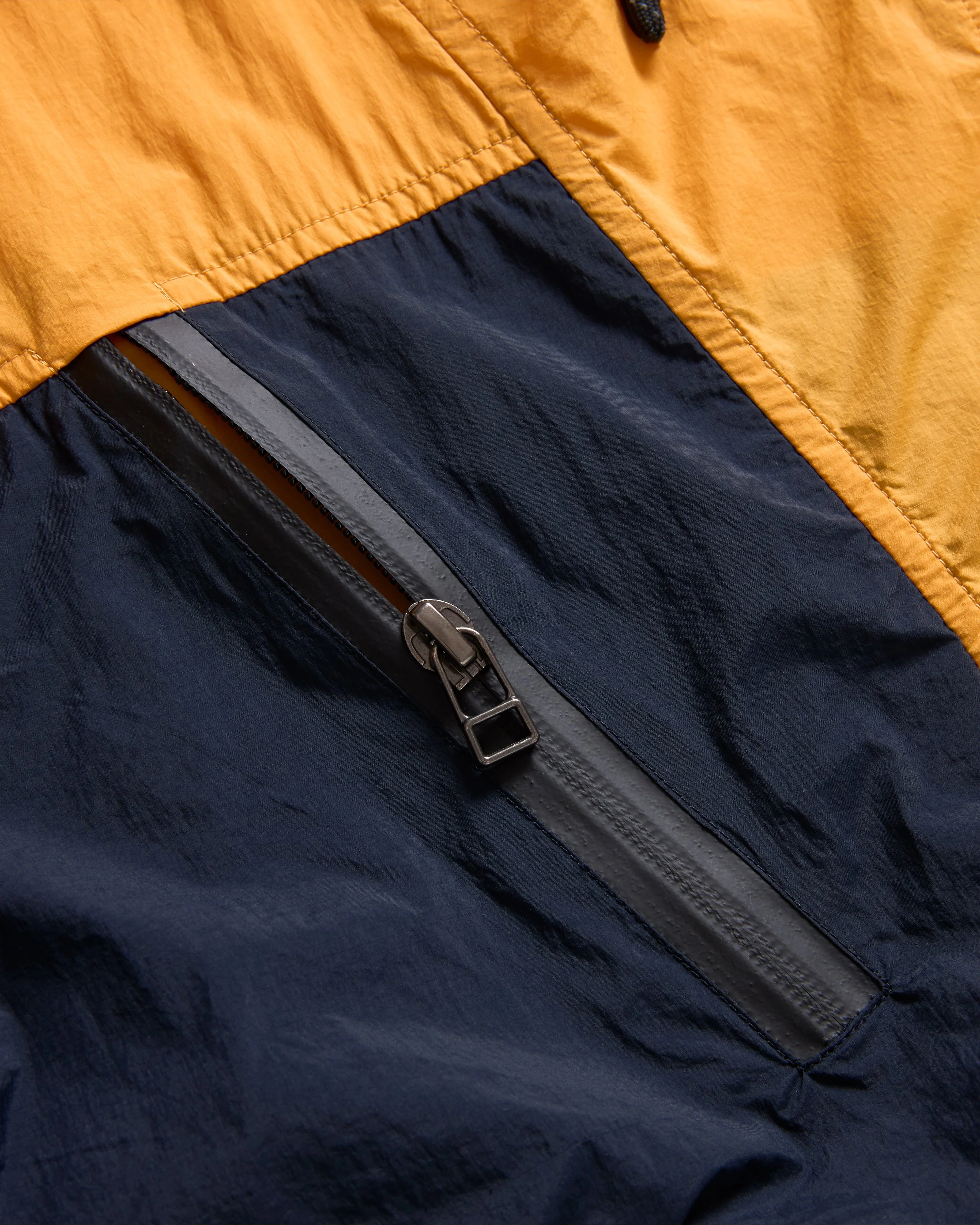 RAINSHADOW PACKABLE JACKET - GOLDENROD / FOG / MIDNIGHT WATER-REPELLENT NYLON - Image 5