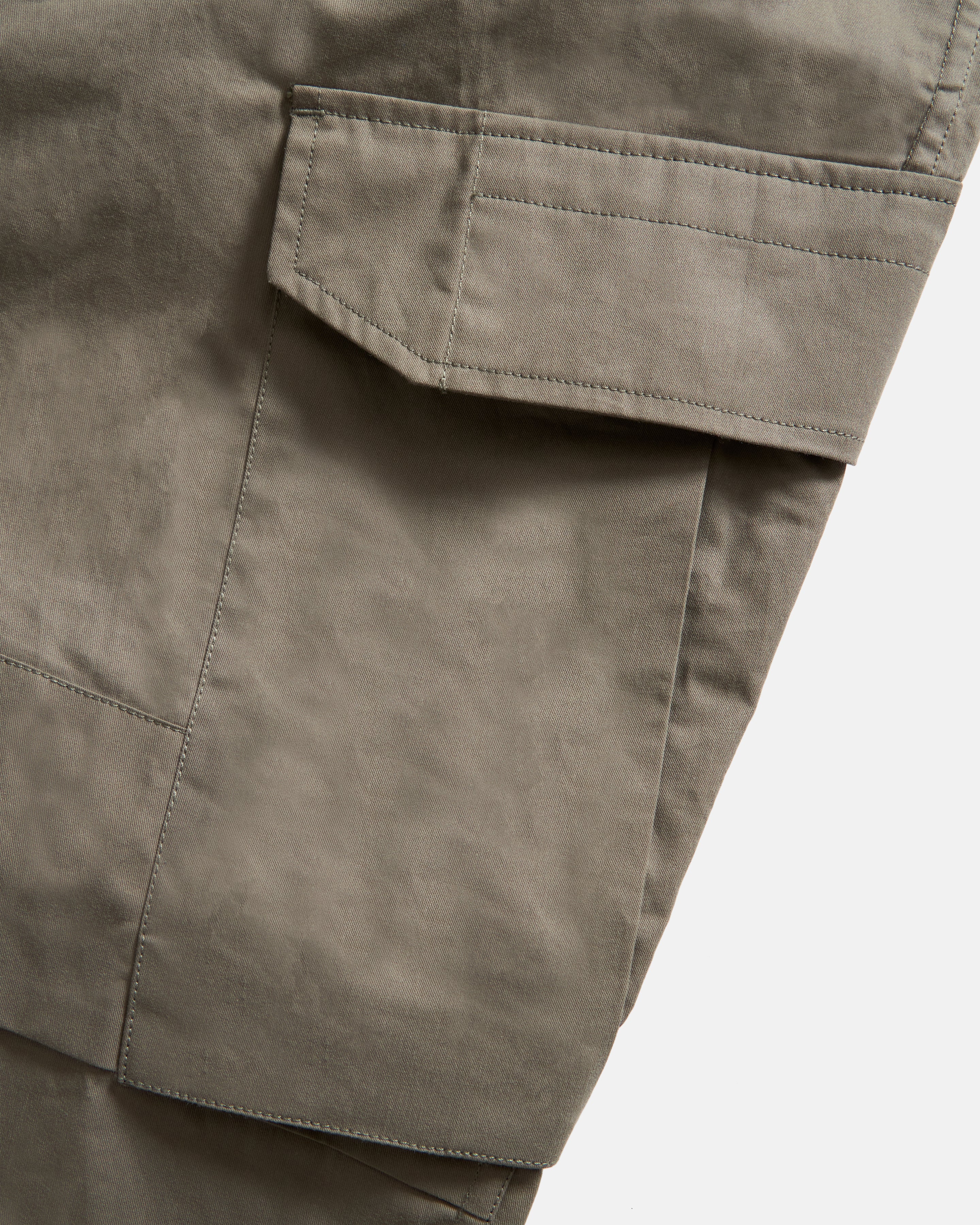 RICHMOND RAF EASY CARGO PANT - SUNBLEACHED FOLIAGE GREEN WASHED WAX COTTON - Image 2